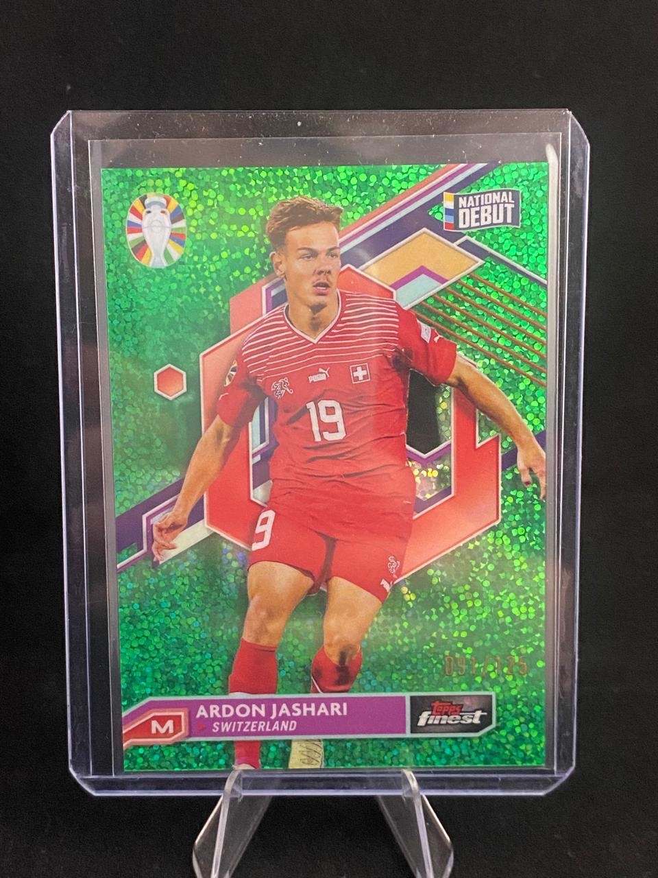 Topps Finest UEFA Euro 2023 - Ardon Jashari - 091/125 - 88