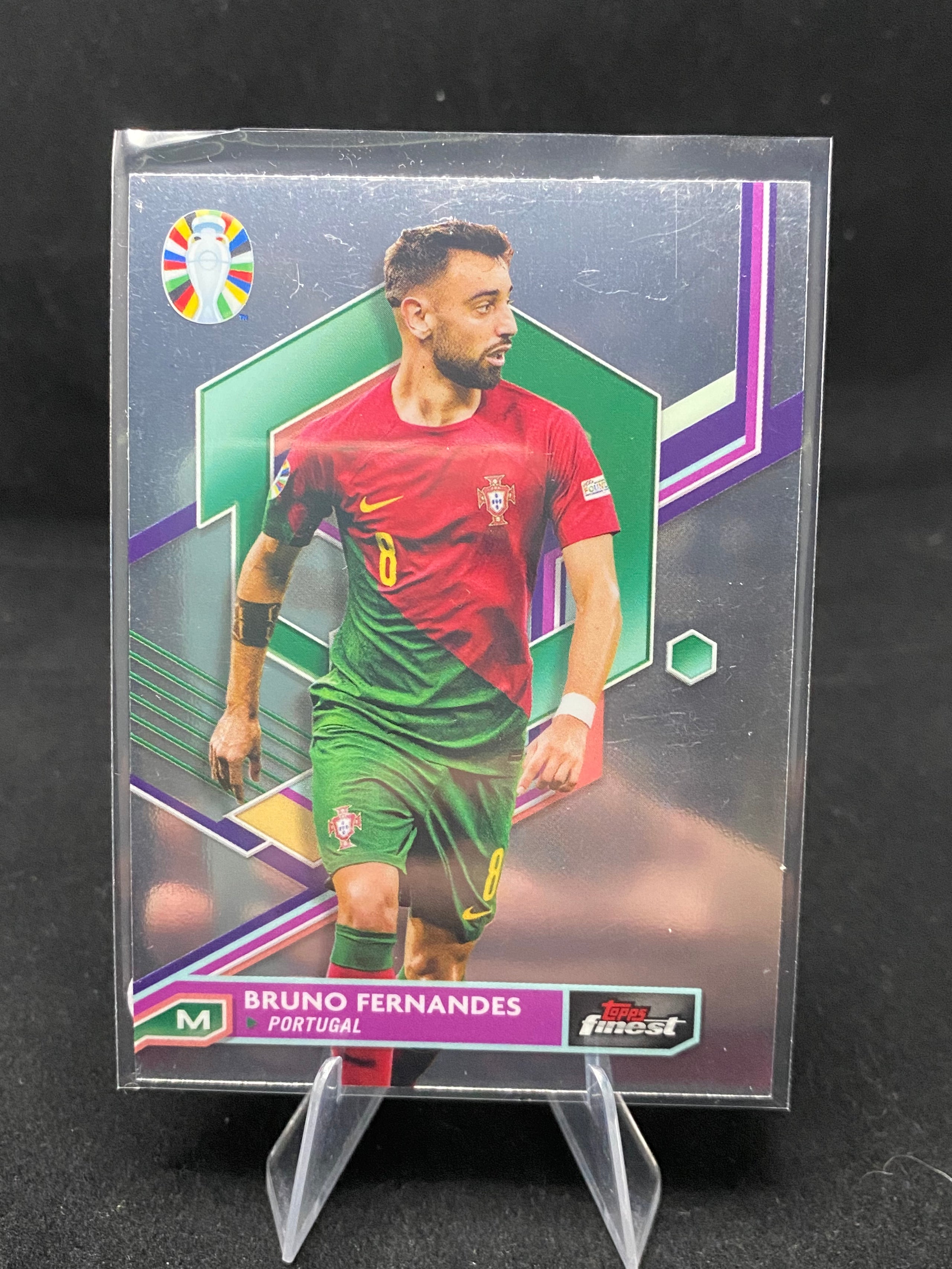 Topps Finest UEFA Euro 2023 - Bruno Fernandes - 65