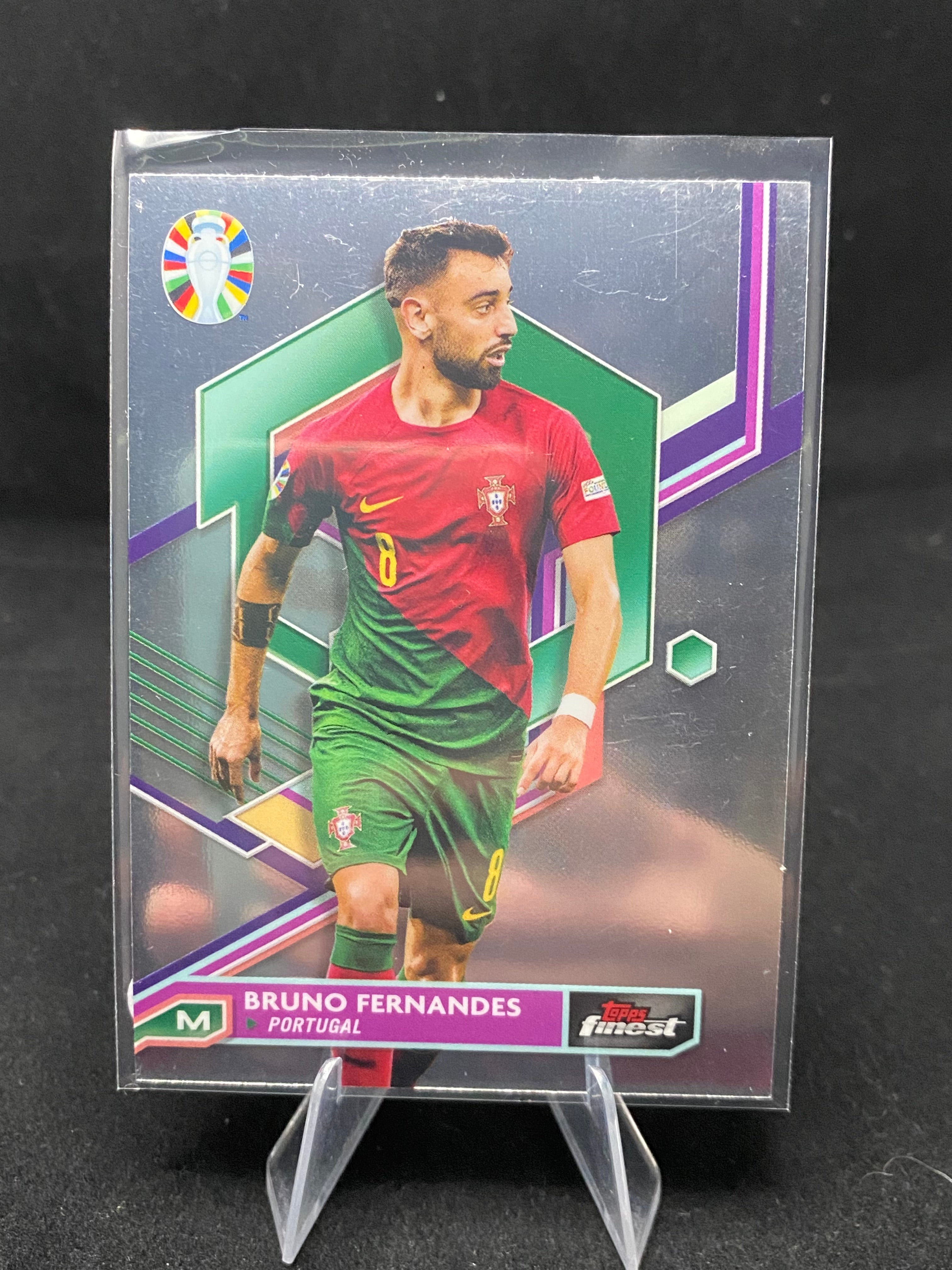 Topps Finest UEFA Euro 2023 - Bruno Fernandes - 65