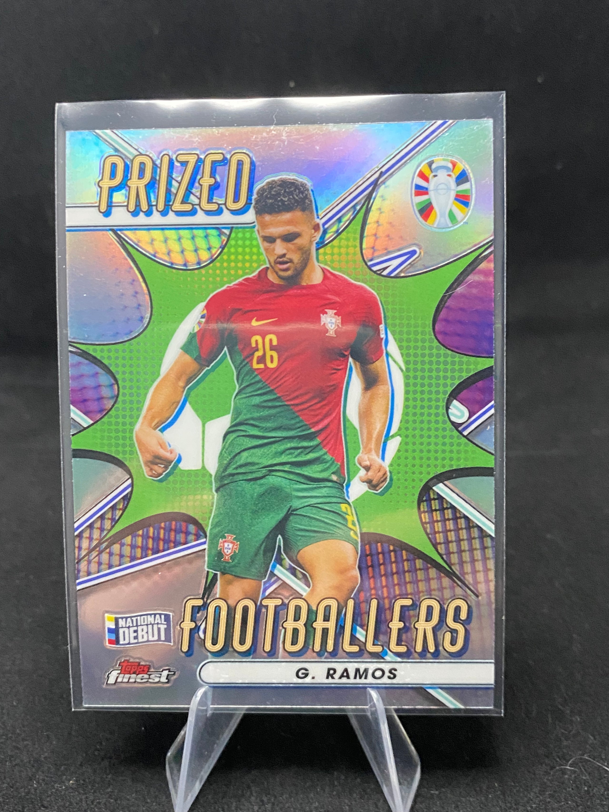 Topps Finest UEFA Euro 2023 - G. Ramos - Prized Footballers - PF-GR
