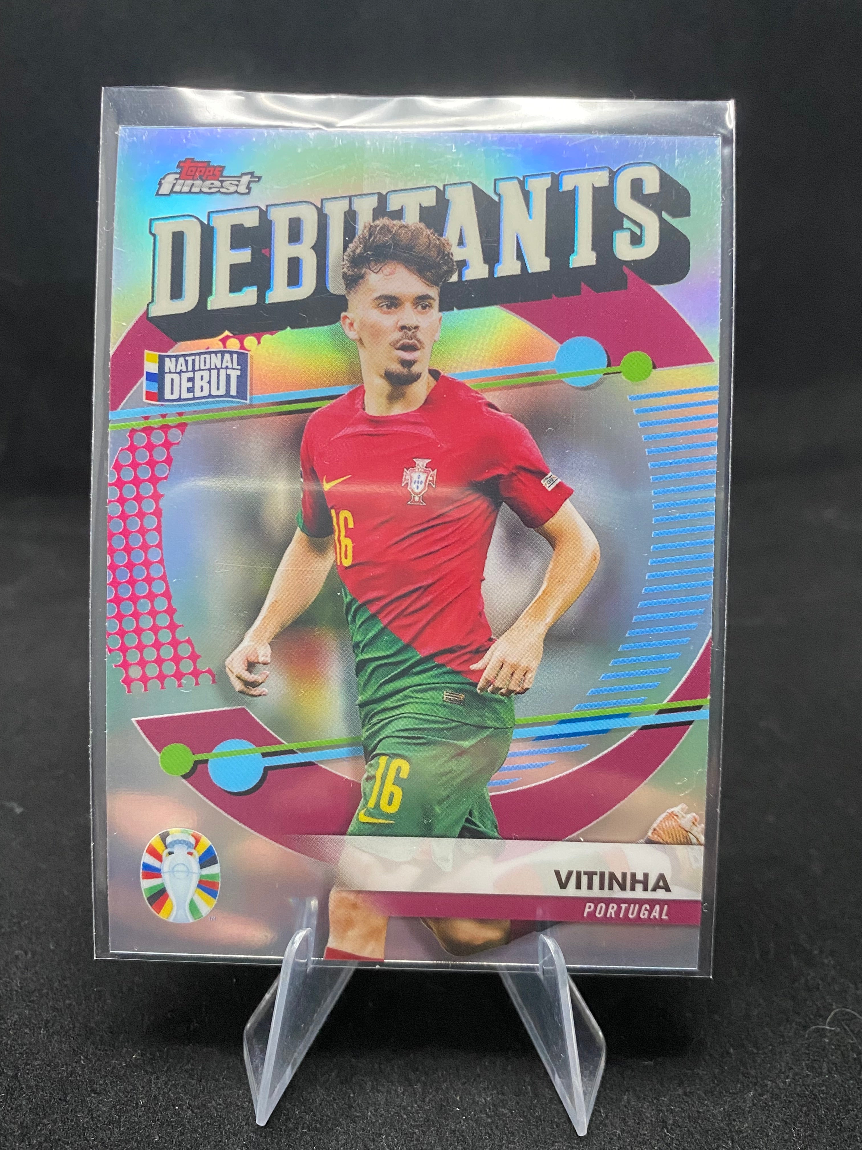 Topps Finest UEFA Euro 2024 - Vitinha - Debutants - FD-VI