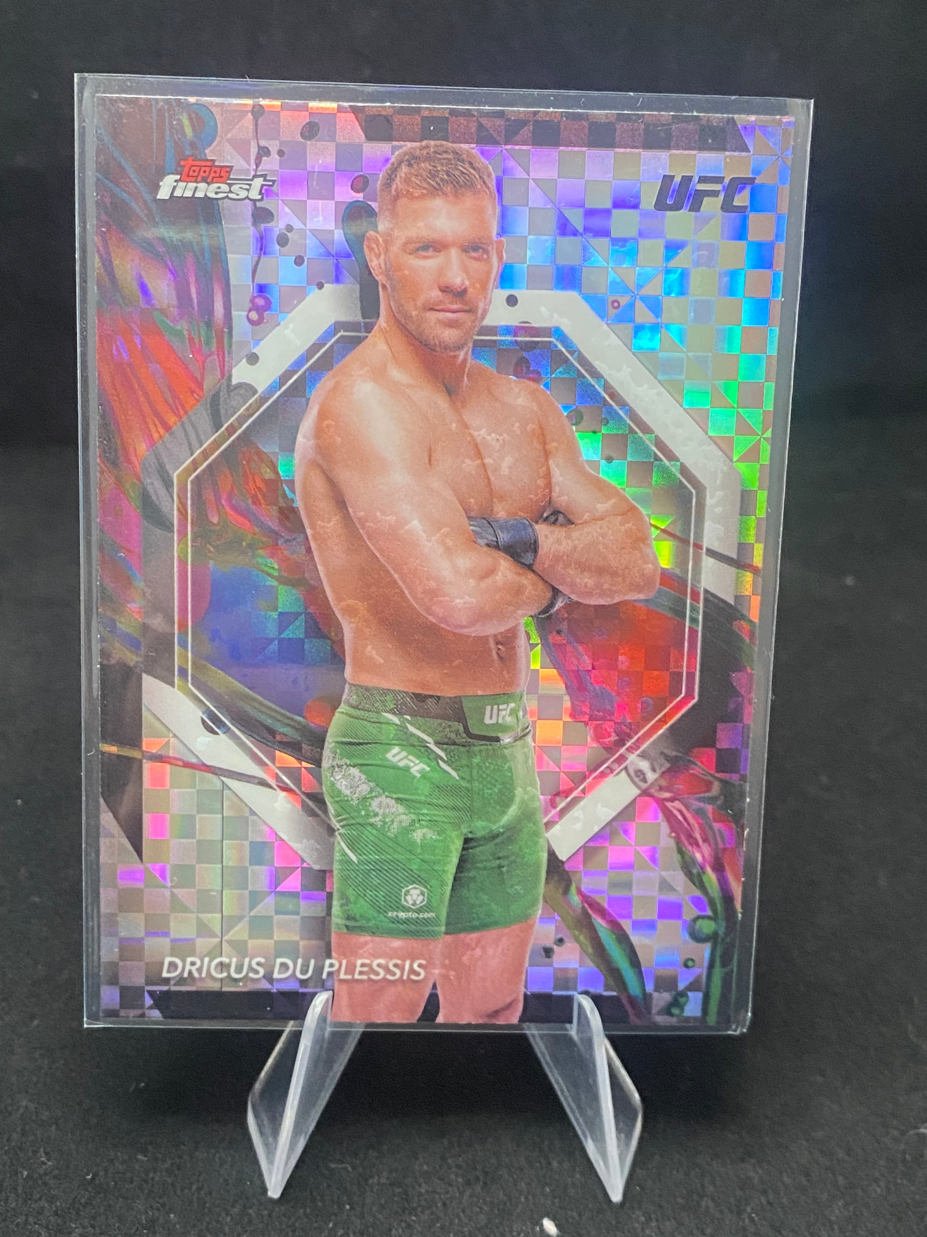 Topps Finest UFC - Dricus Du Plessis - 1 - Common - Insert