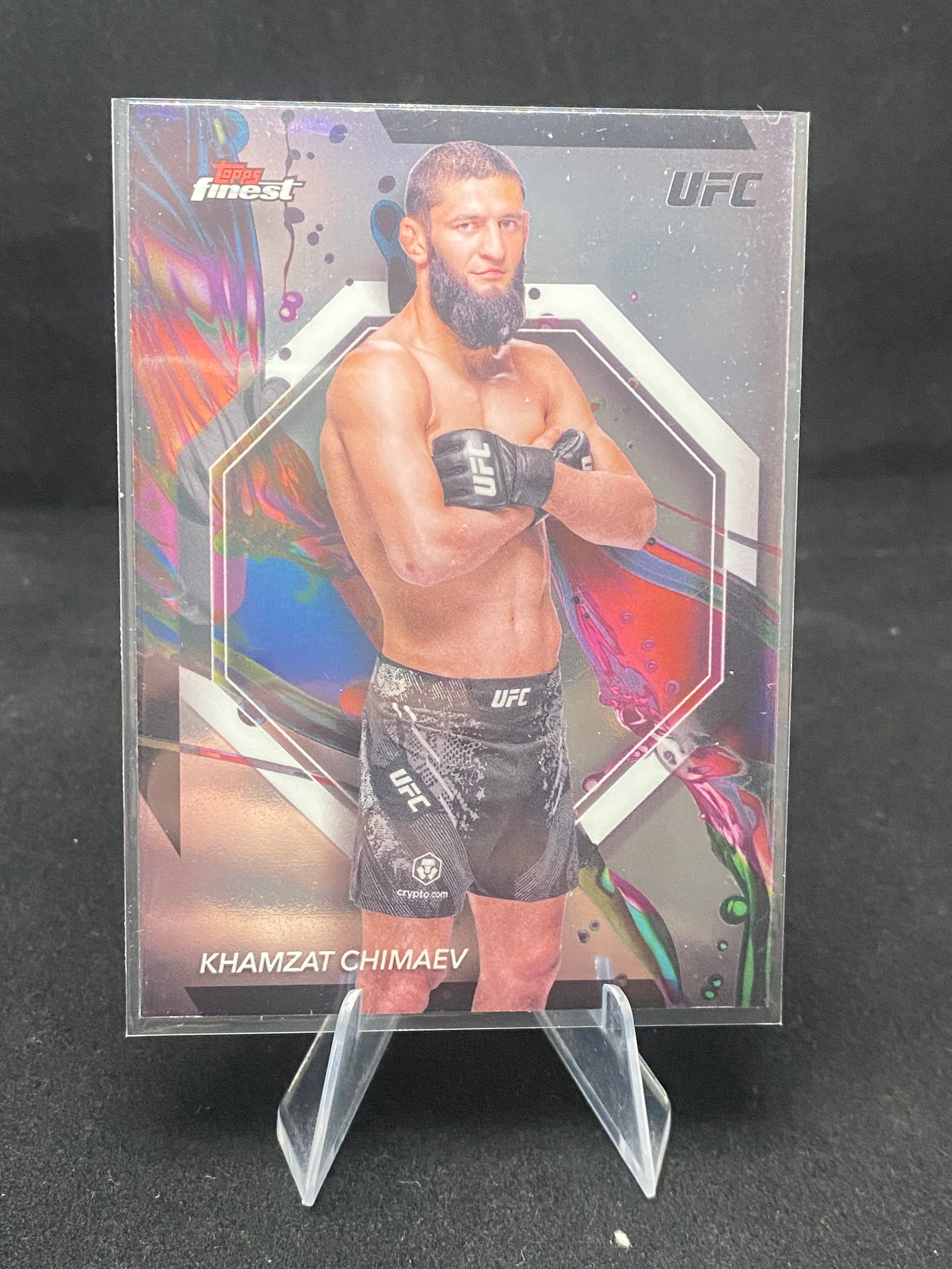 Topps Finest UFC - Khamzat Chimaev - 89 - Common