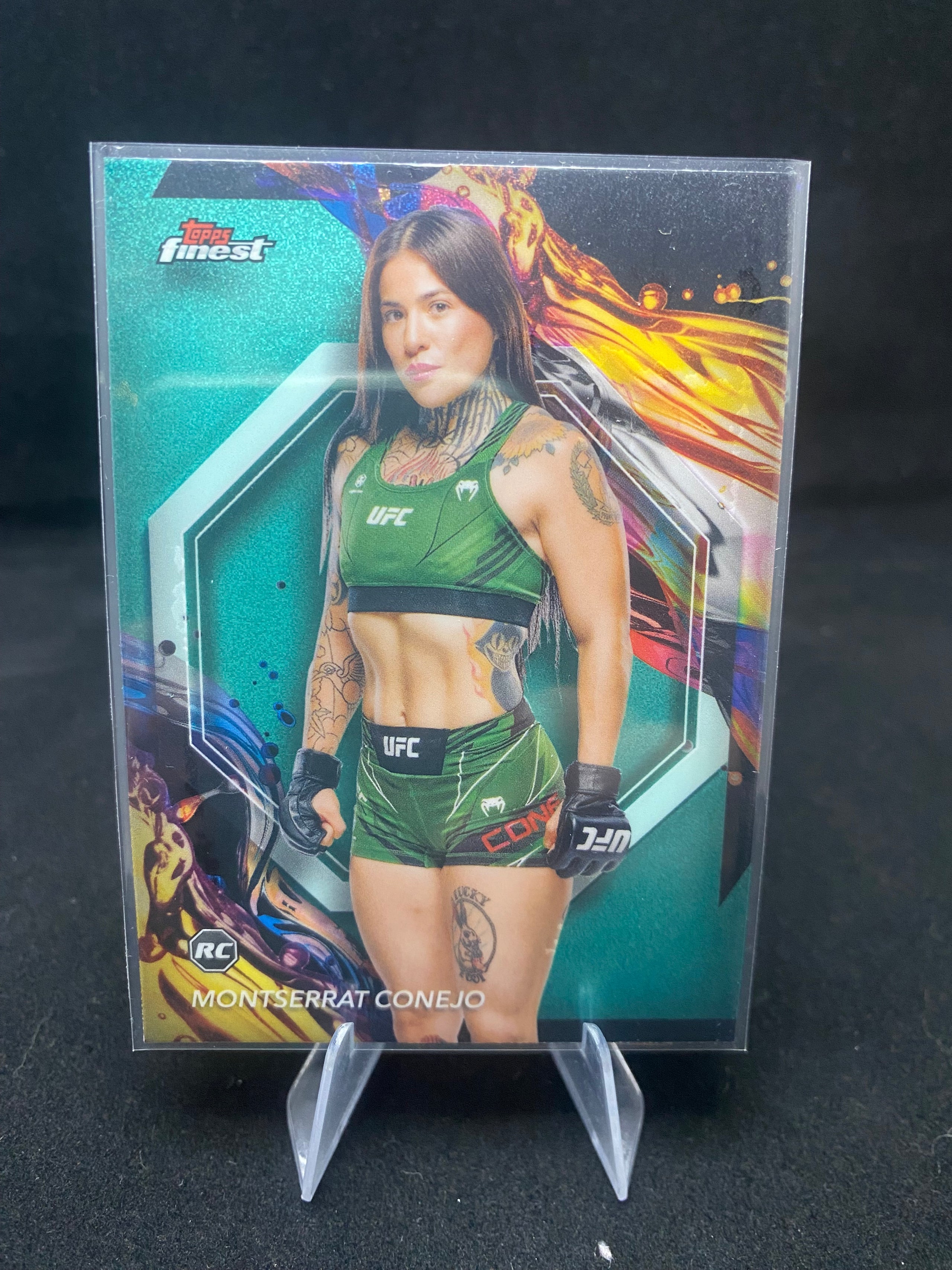 Topps Finest UFC - Montserrat Conejo - RC - Rookie Card - 113 - Uncommon