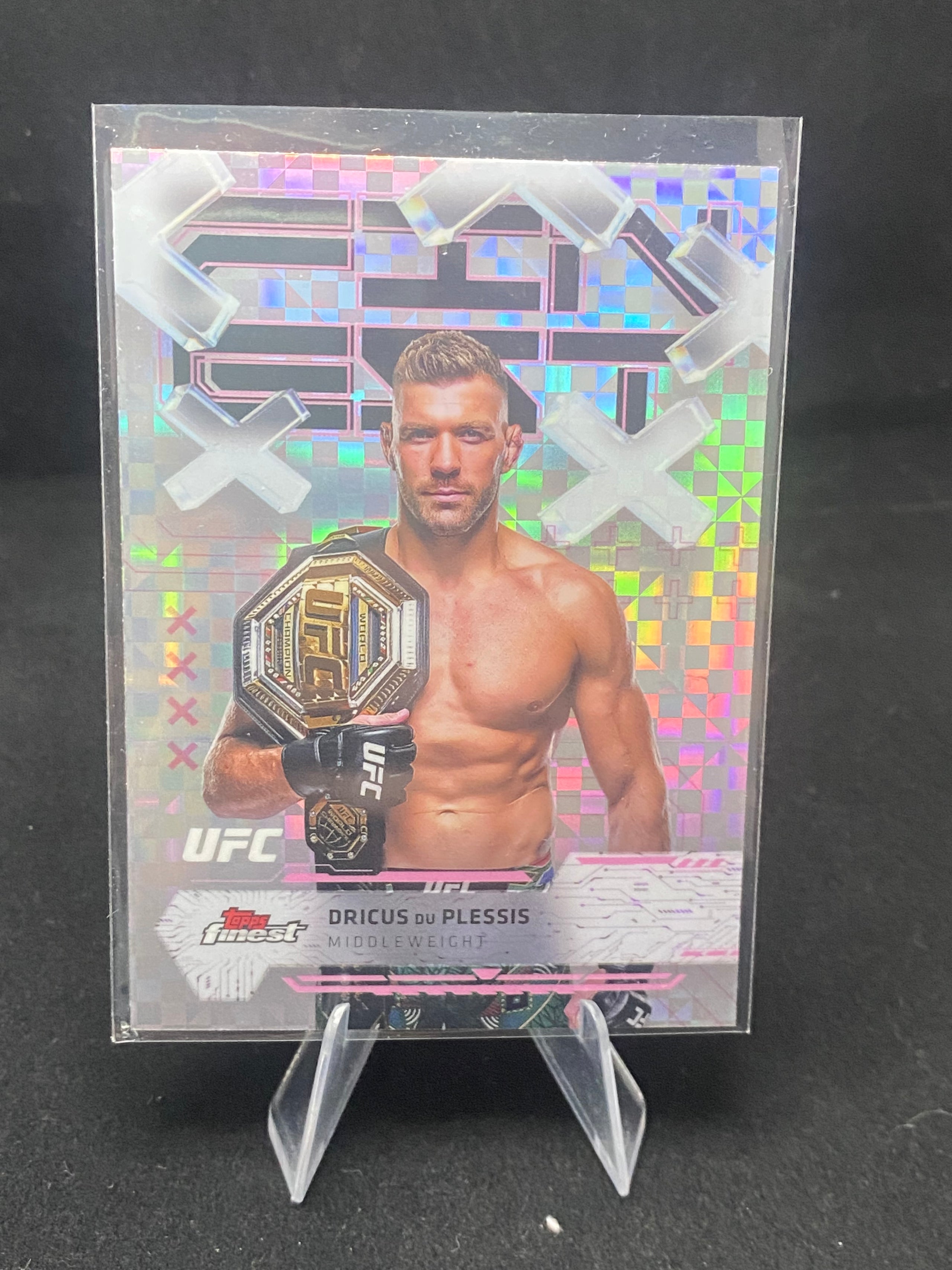 Topps Finest UFC 2025 - Dricus Du Plessis - 14 - Common
