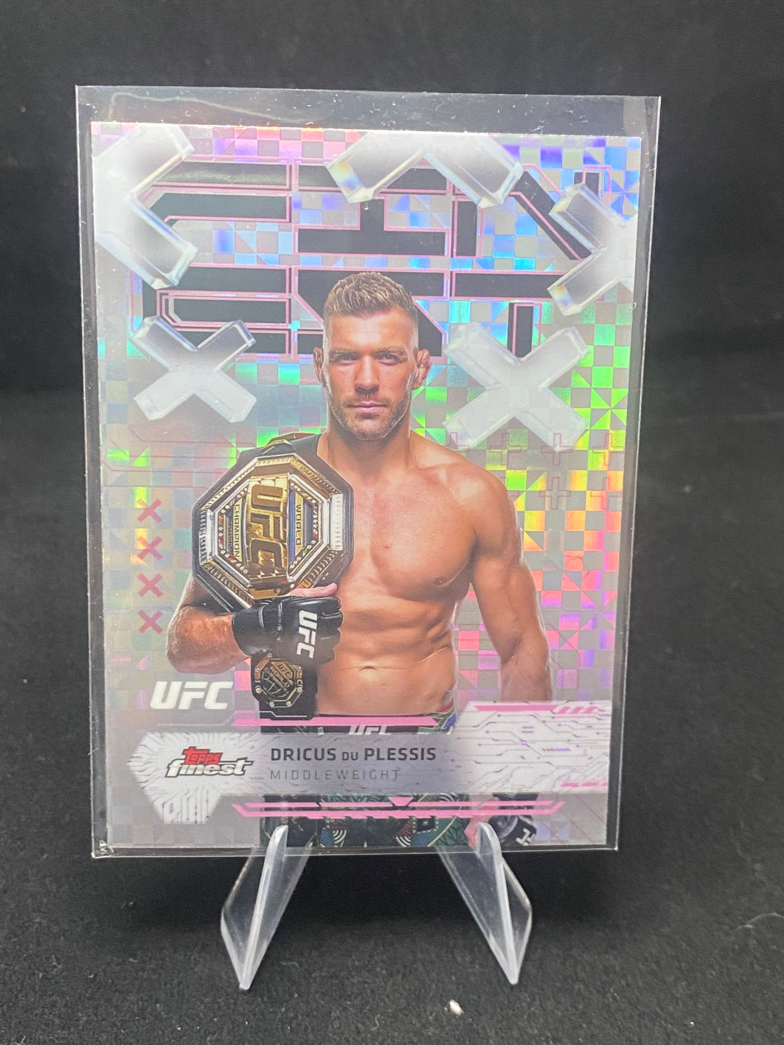 Topps Finest UFC 2025 - Dricus Du Plessis - 14 - Common