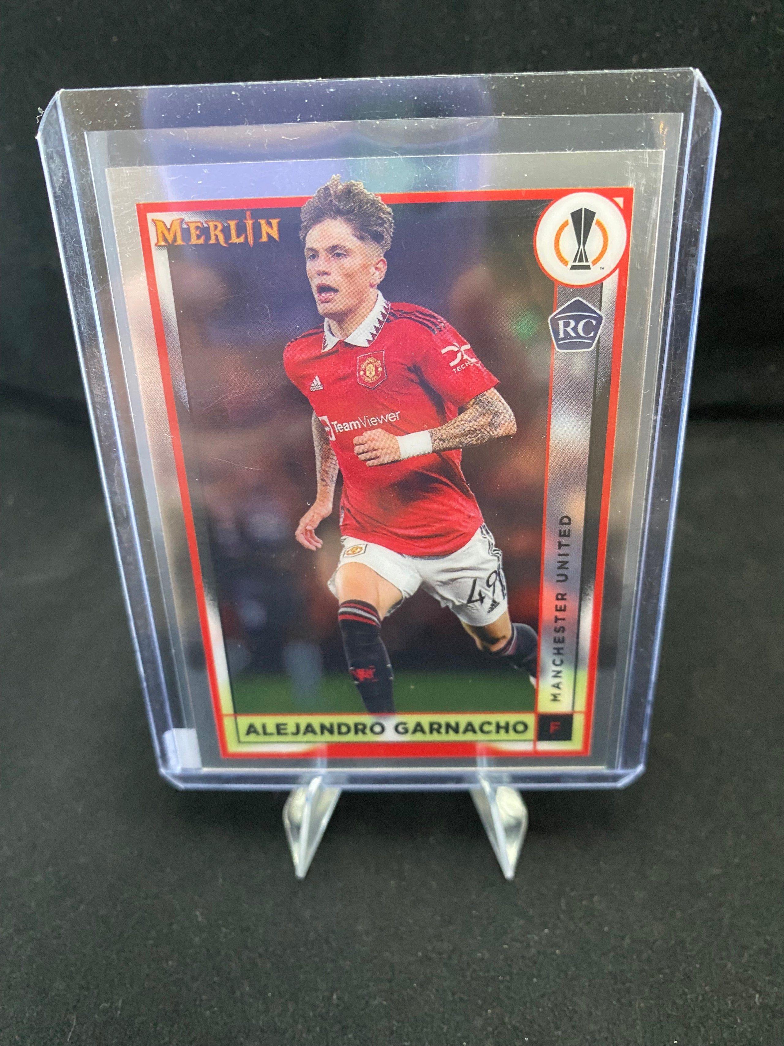 Topps Merlin UEFA Europa League 2023 - Alejandro Garnacho - RC - Rookie - 96