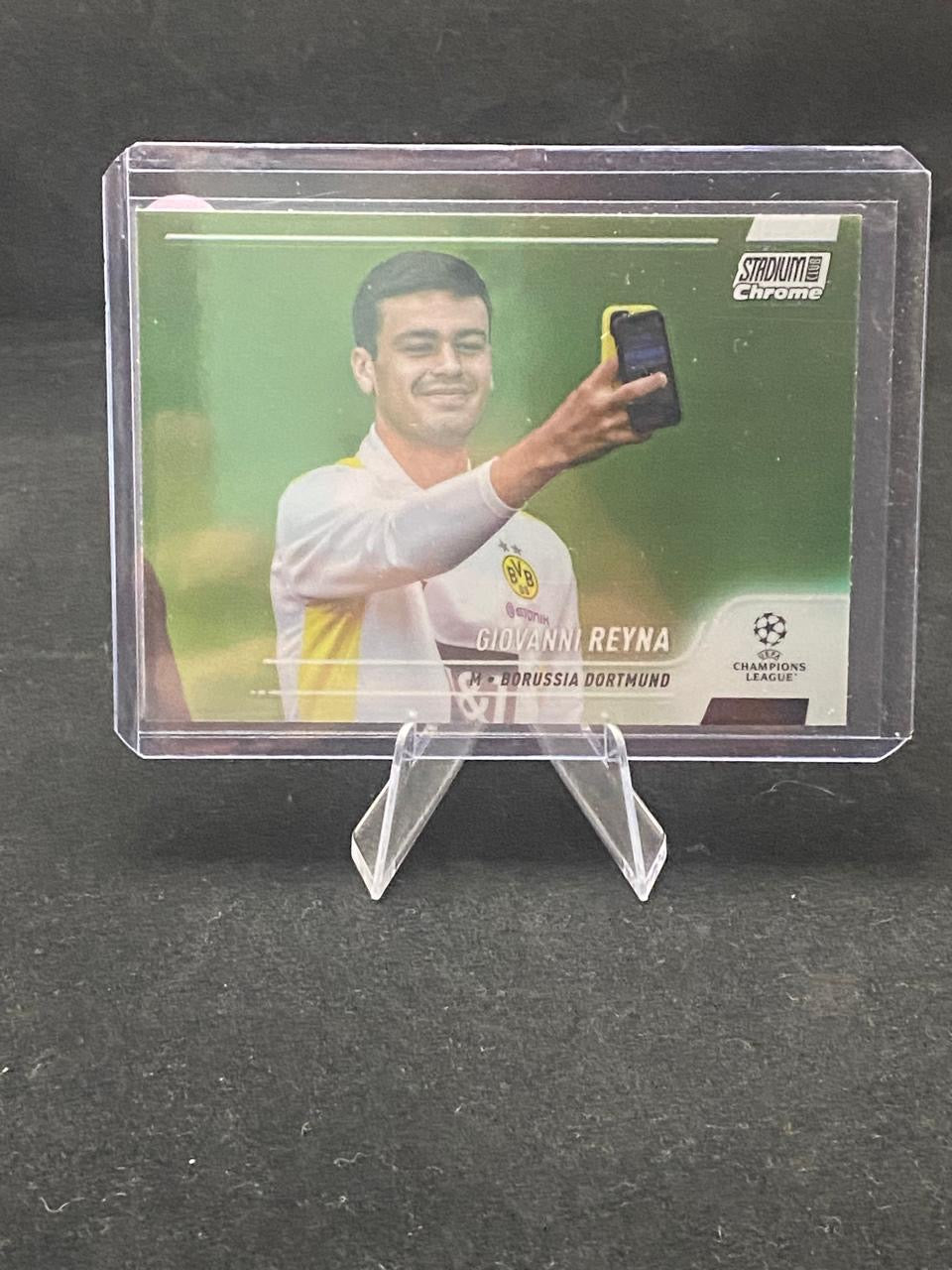 Topps Stadium Club Chrome UEFA Champions League 2022 - Giovanni Reyna - Refractor - 78