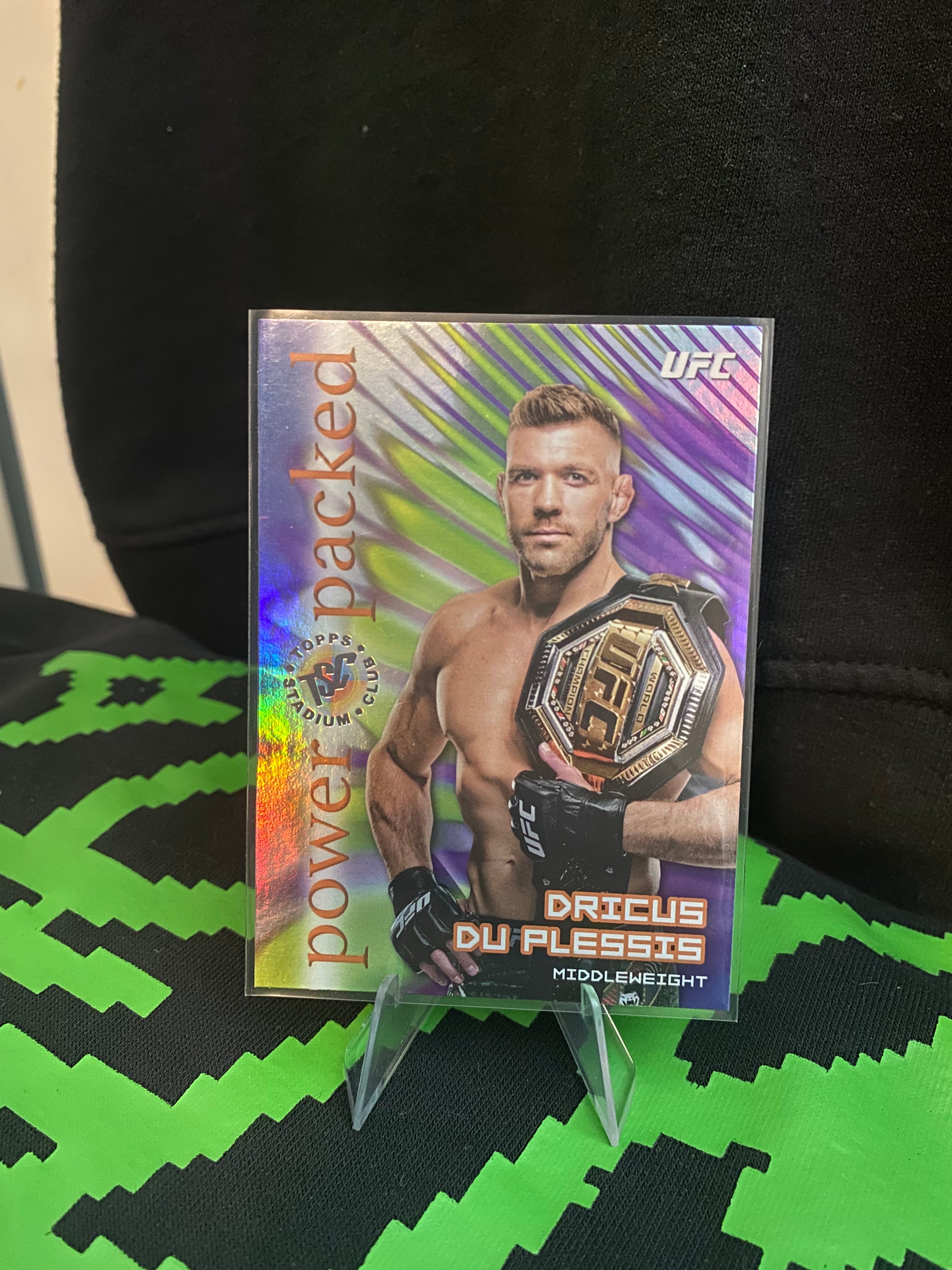 Topps Stadium Club UFC 2025 - Dricus du Plessis - Power Packed -PD-1