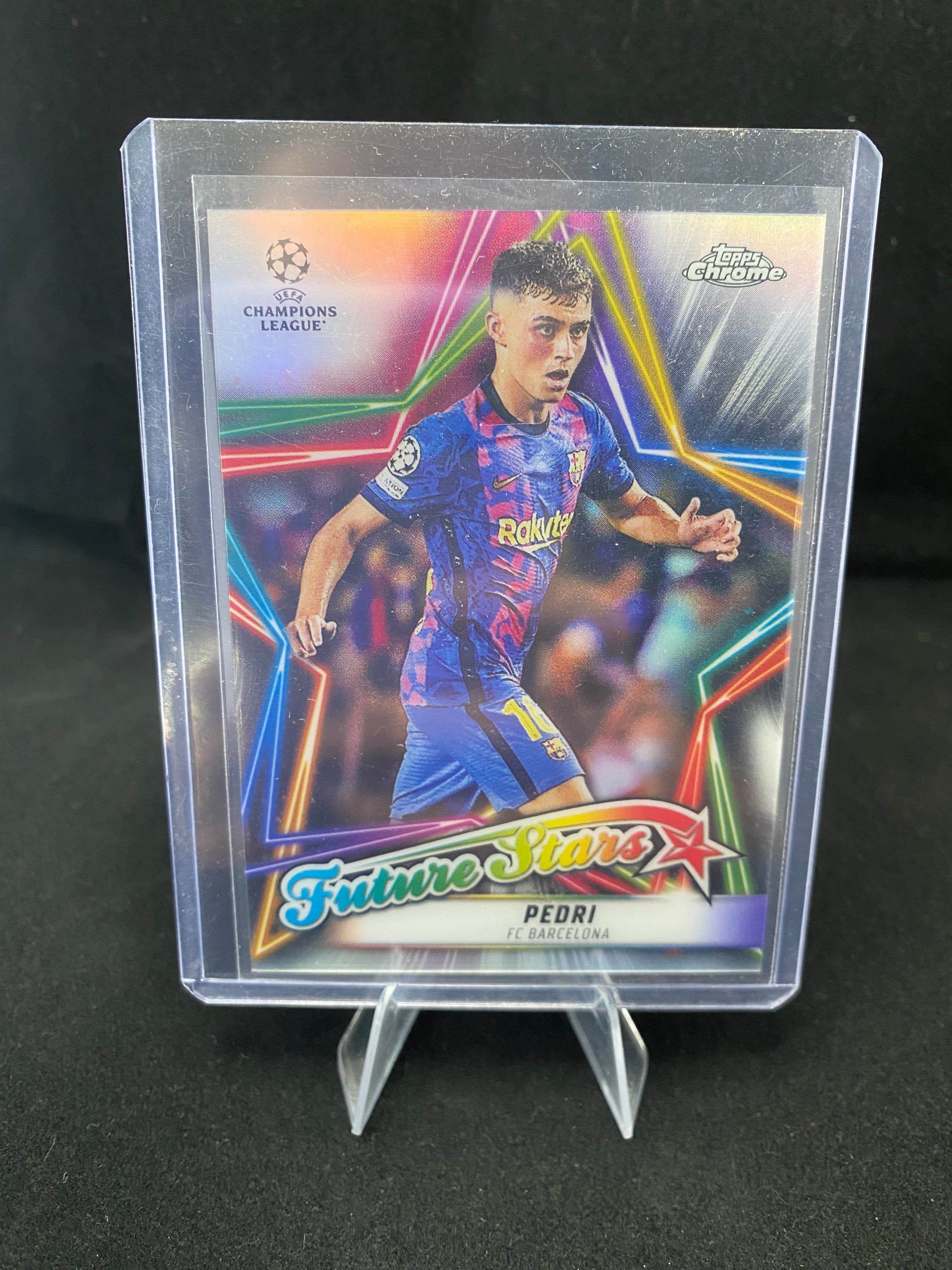 Topps UEFA Champions League 2022 - Pedri - Future Stars - FS-2 - Insert  