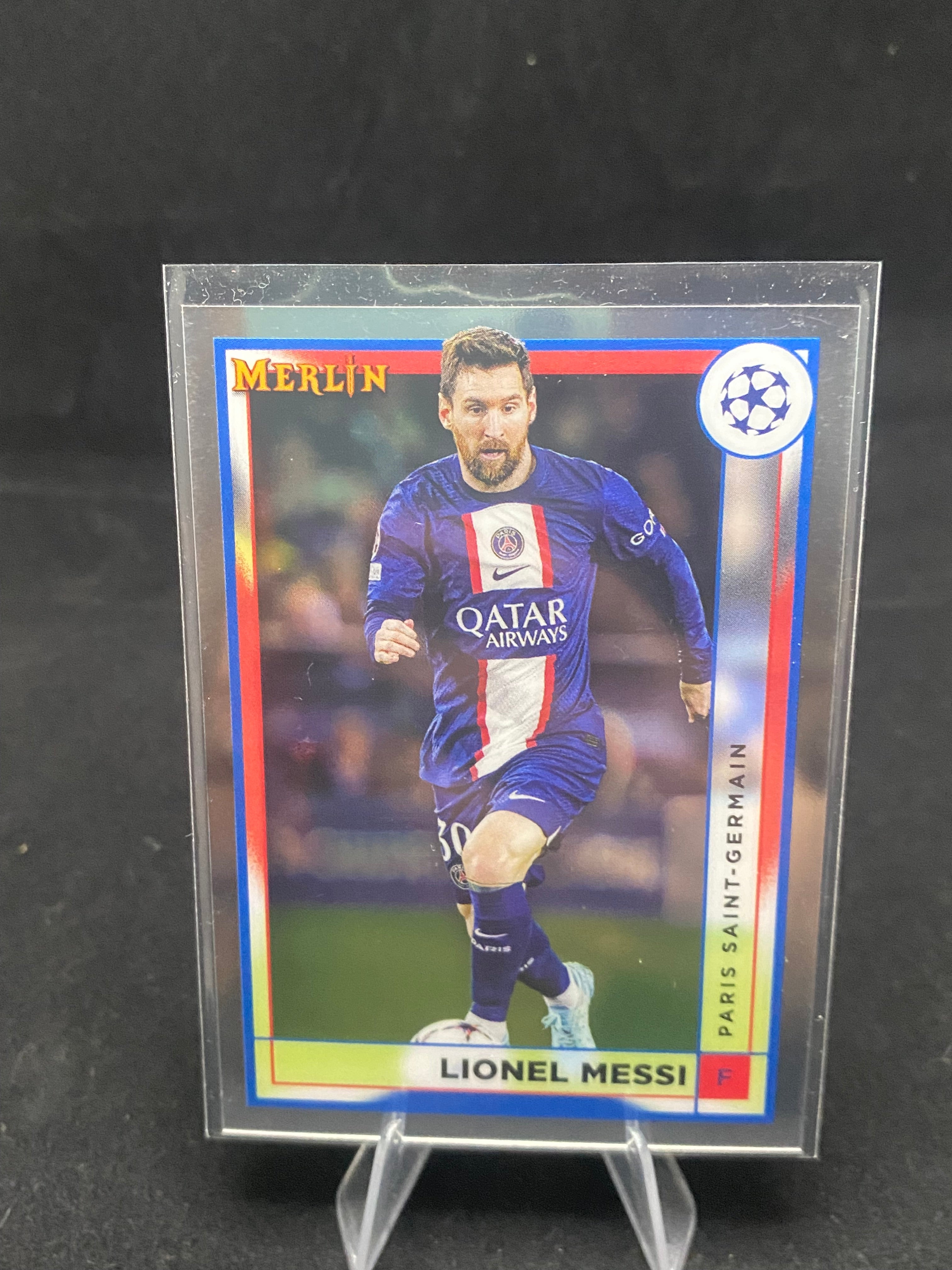 Topps UEFA Champions League 2023 - Lionel Messi - Merlin - 104 