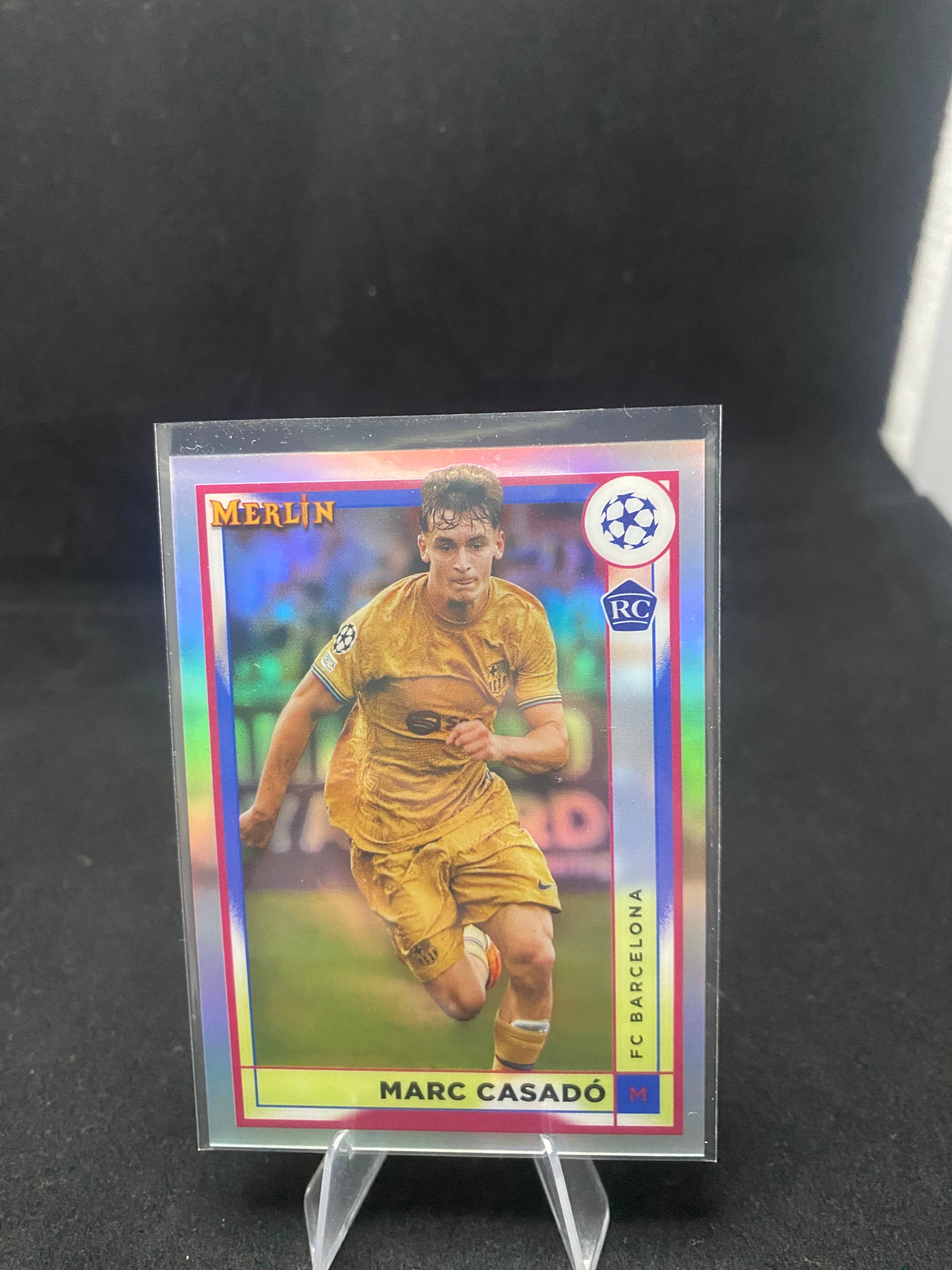 Topps UEFA Champions League 2023 - Marc Casado - RC - Rookie Card - 50 - Refractor