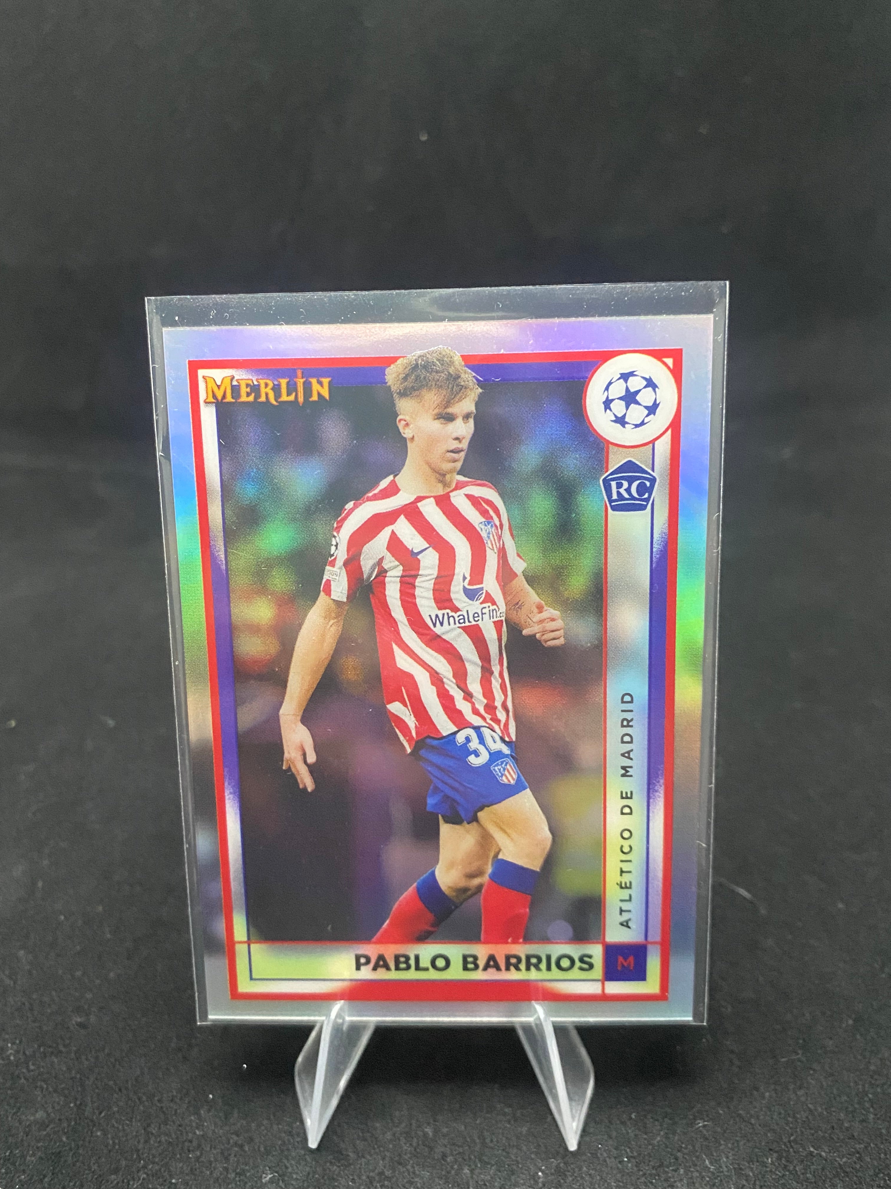 Topps UEFA Champions League 2023 - Pablo Barrios - RC - Rookie Card - 27