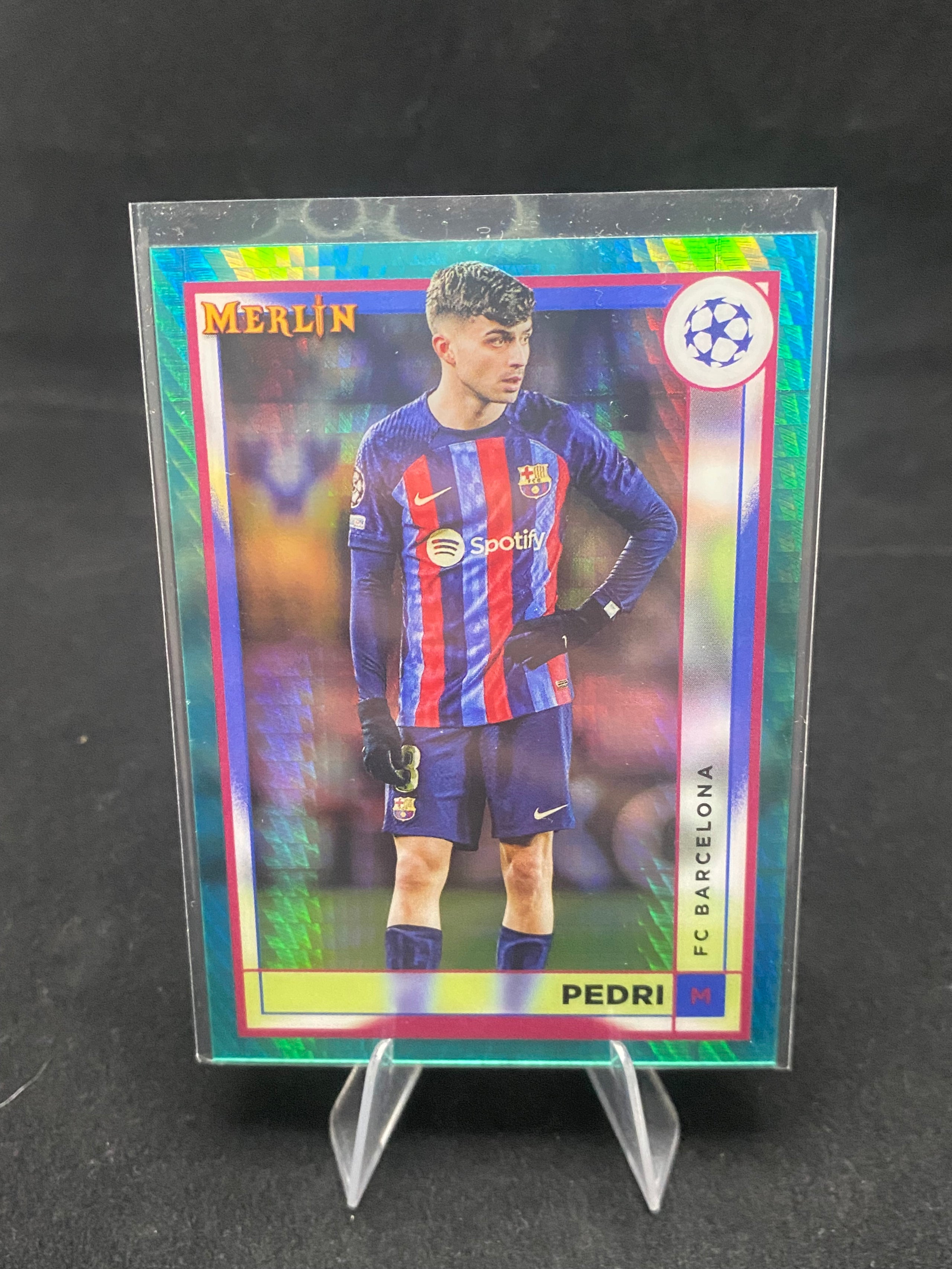 Topps UEFA Champions League 2023 - Pedri - Merlin - 47
