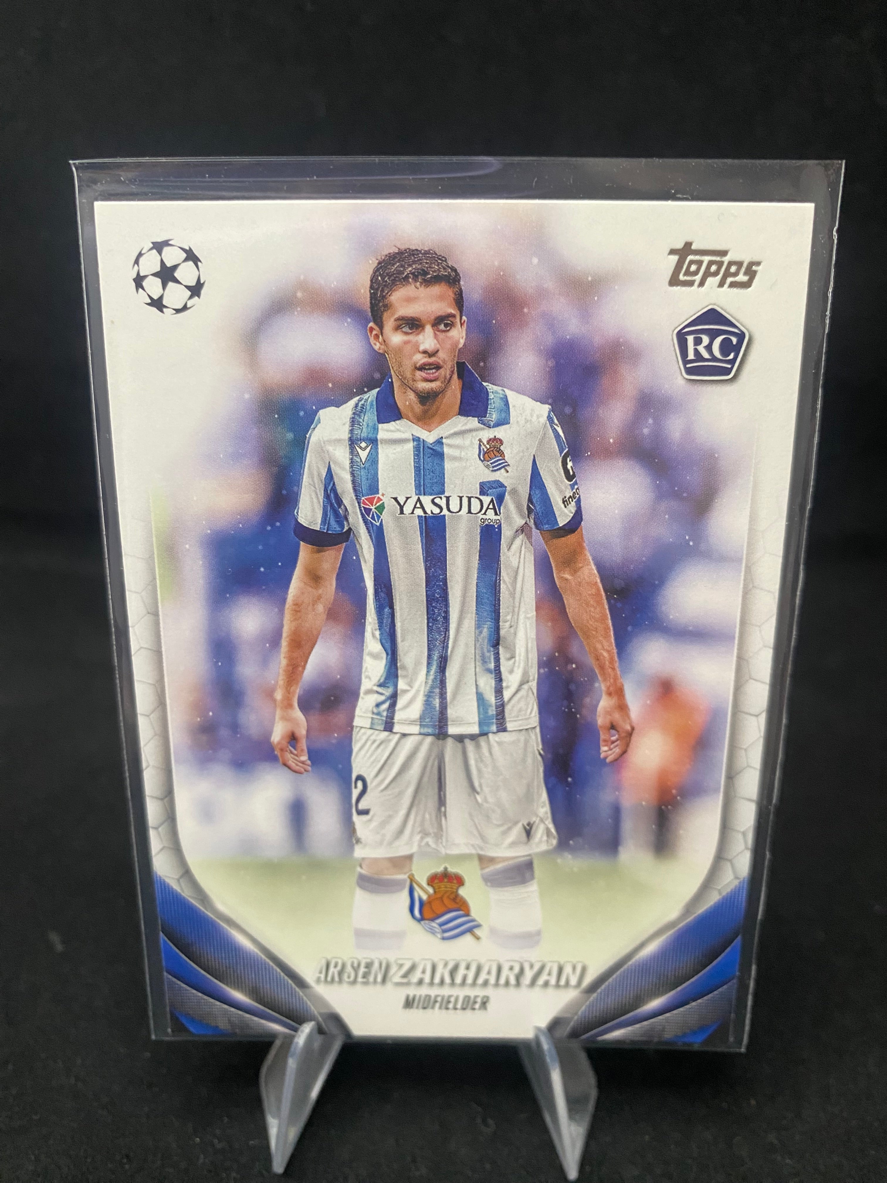 Topps UEFA Champions League 2024 - Arsen Zakharyan - RC - Rookie Card - 141