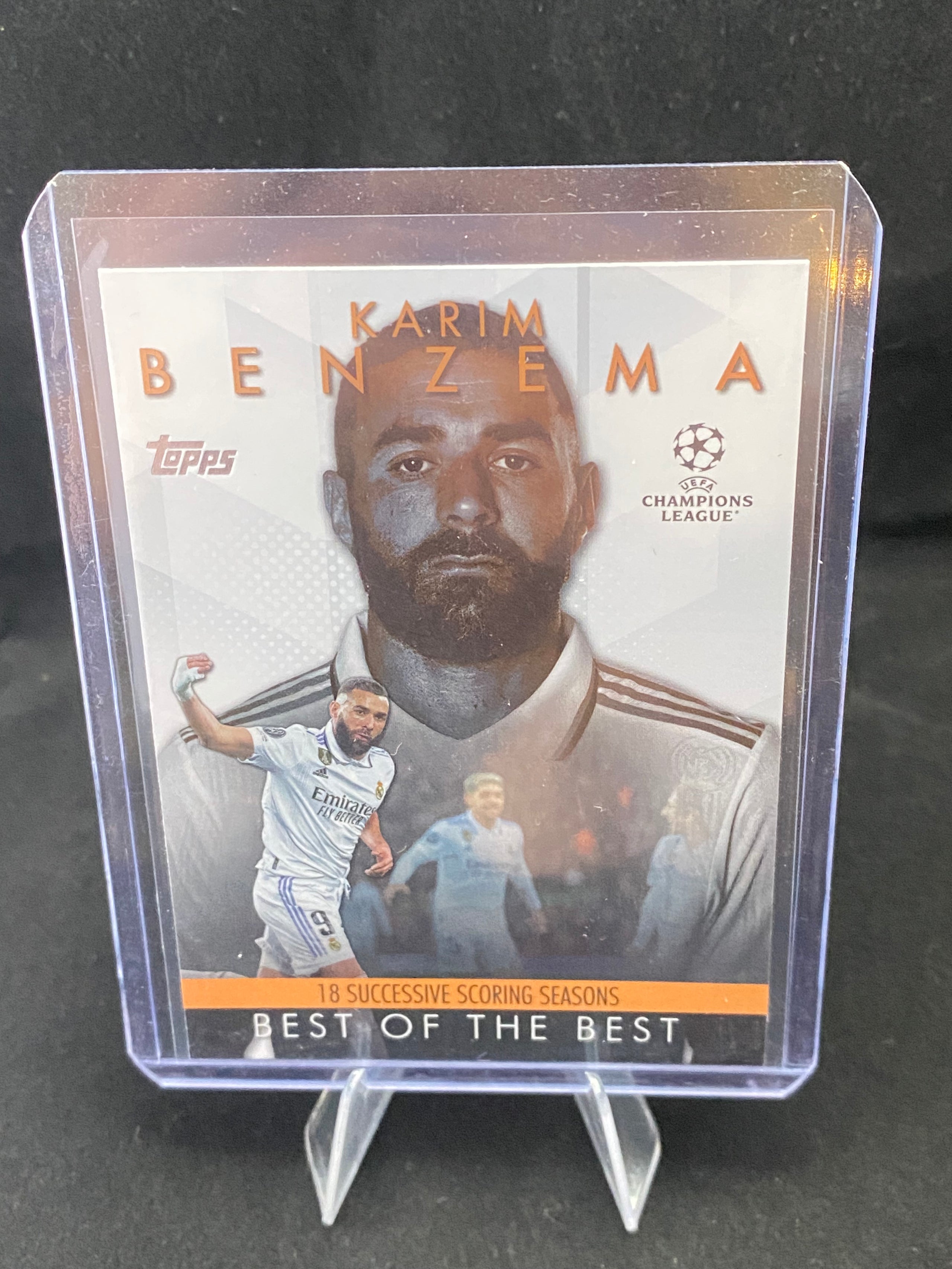 Topps UEFA Champions League 2024 - Karim Benzema - Best of The Best - BM-4