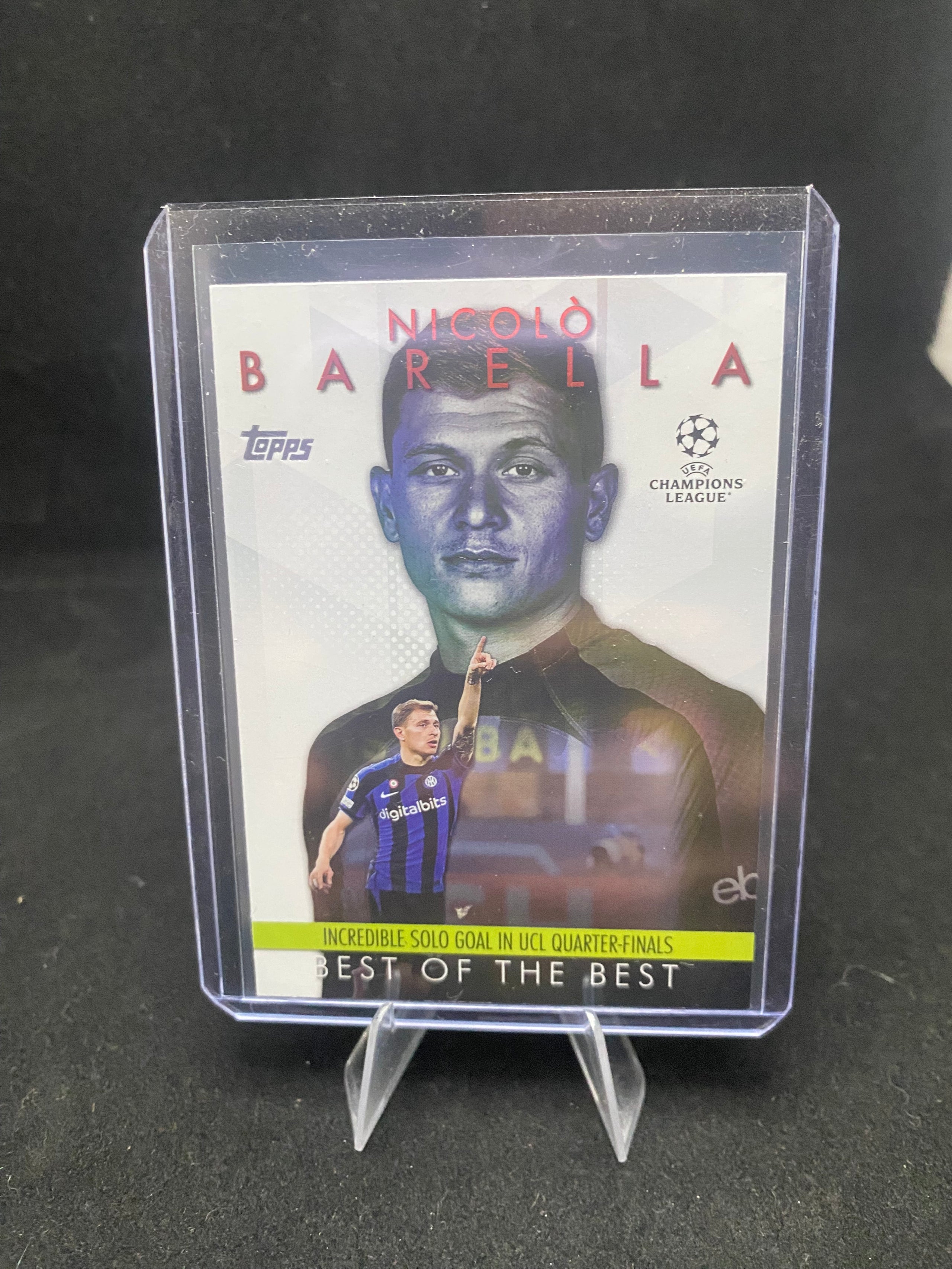 Topps UEFA Champions League 2024 - Nicolo Barella - The Best Of The Best - BM-2