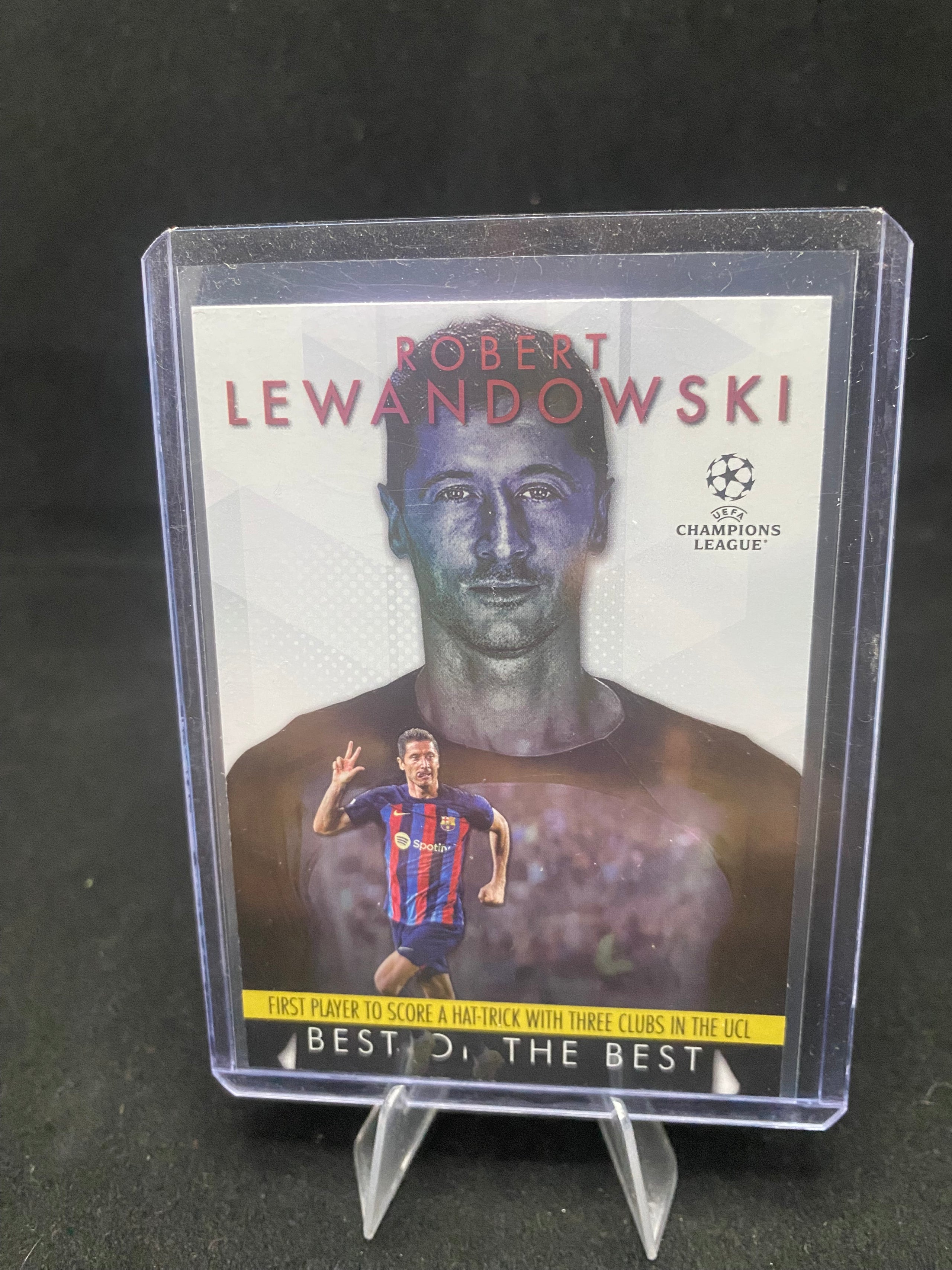 Topps UEFA Champions League 2024 - Robert Lewandowski - The Best Of The Best - BM-7