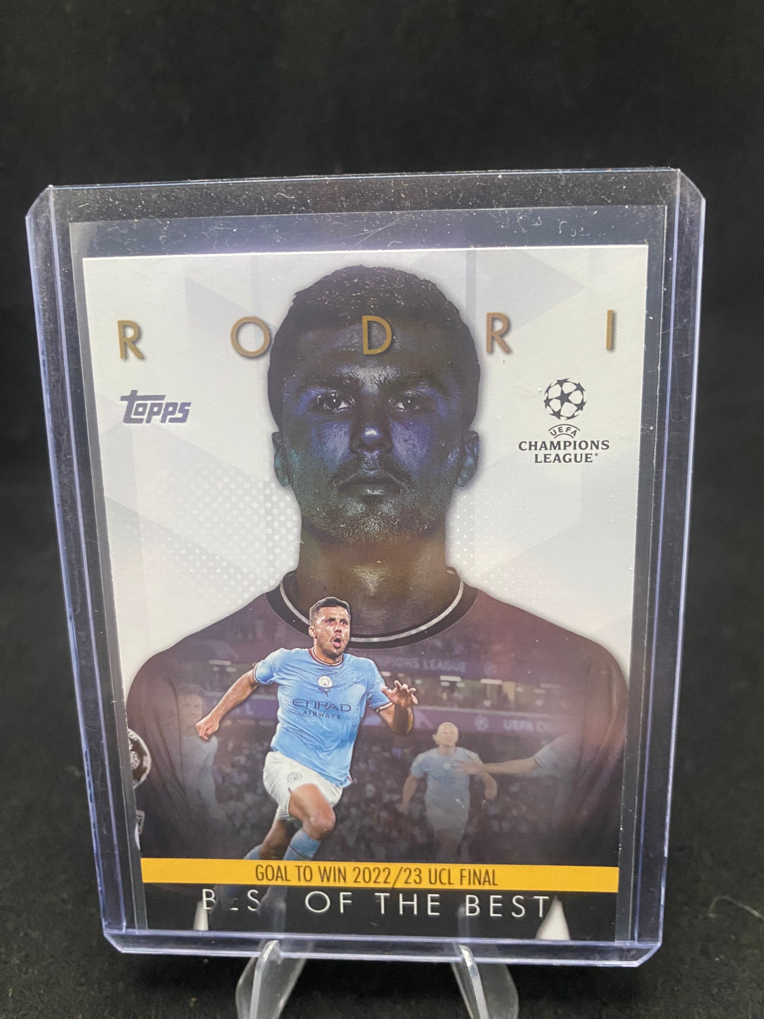 Topps UEFA Champions League 2024 - Rodri - The Best Of The Best - BM-1