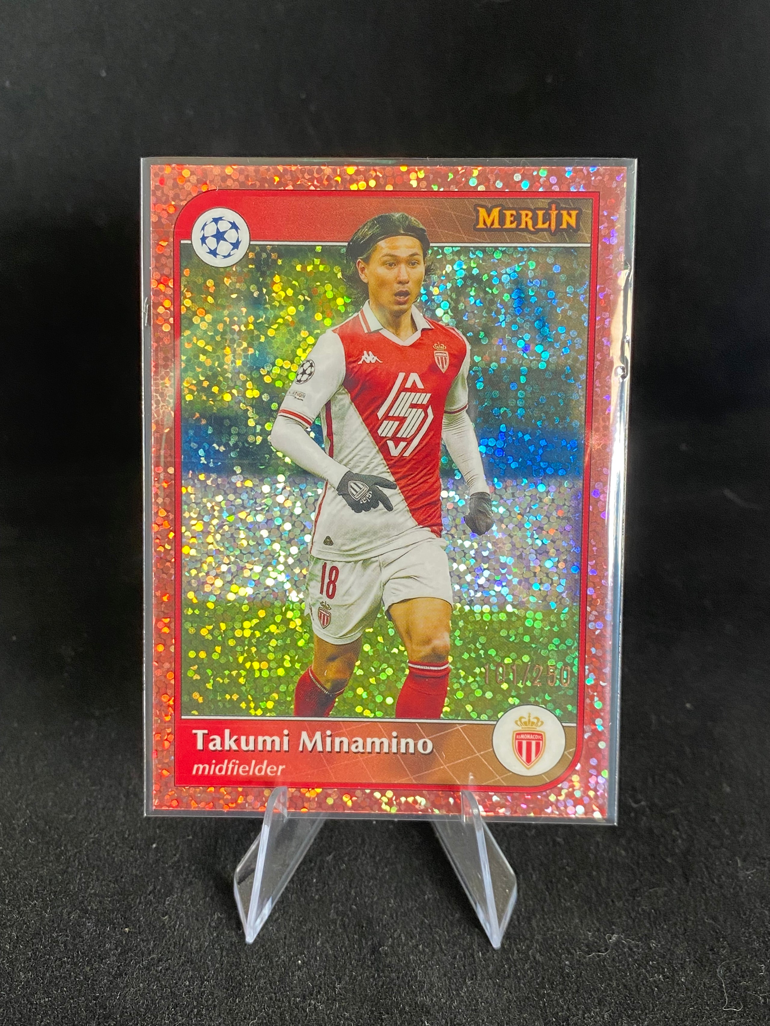 Topps UEFA Champions League 2025 -Takumi Minamino - Merlin - 101/250 - 131