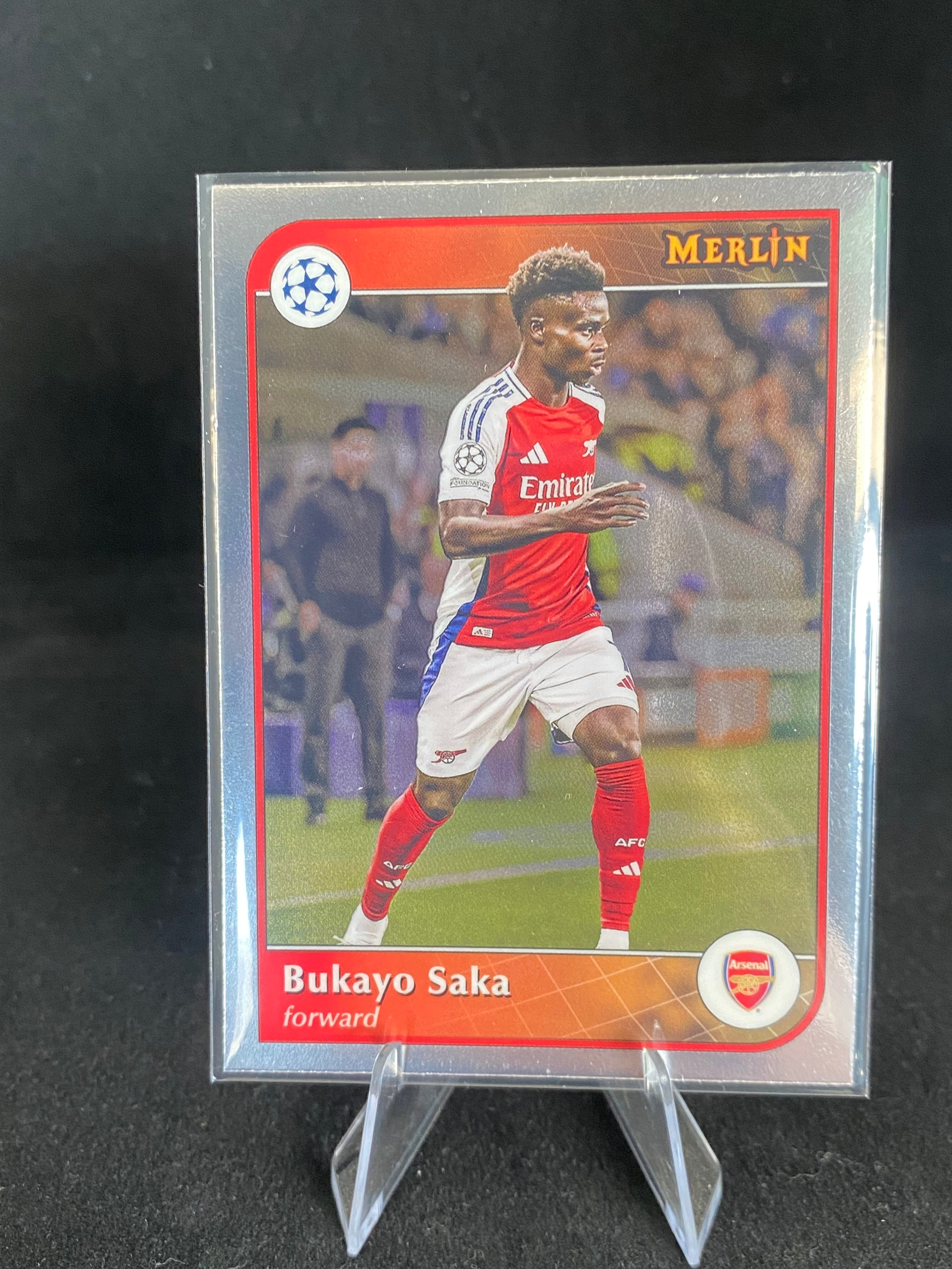 Topps UEFA Champions League 2025 - Bukayo Saka - Merlin -7