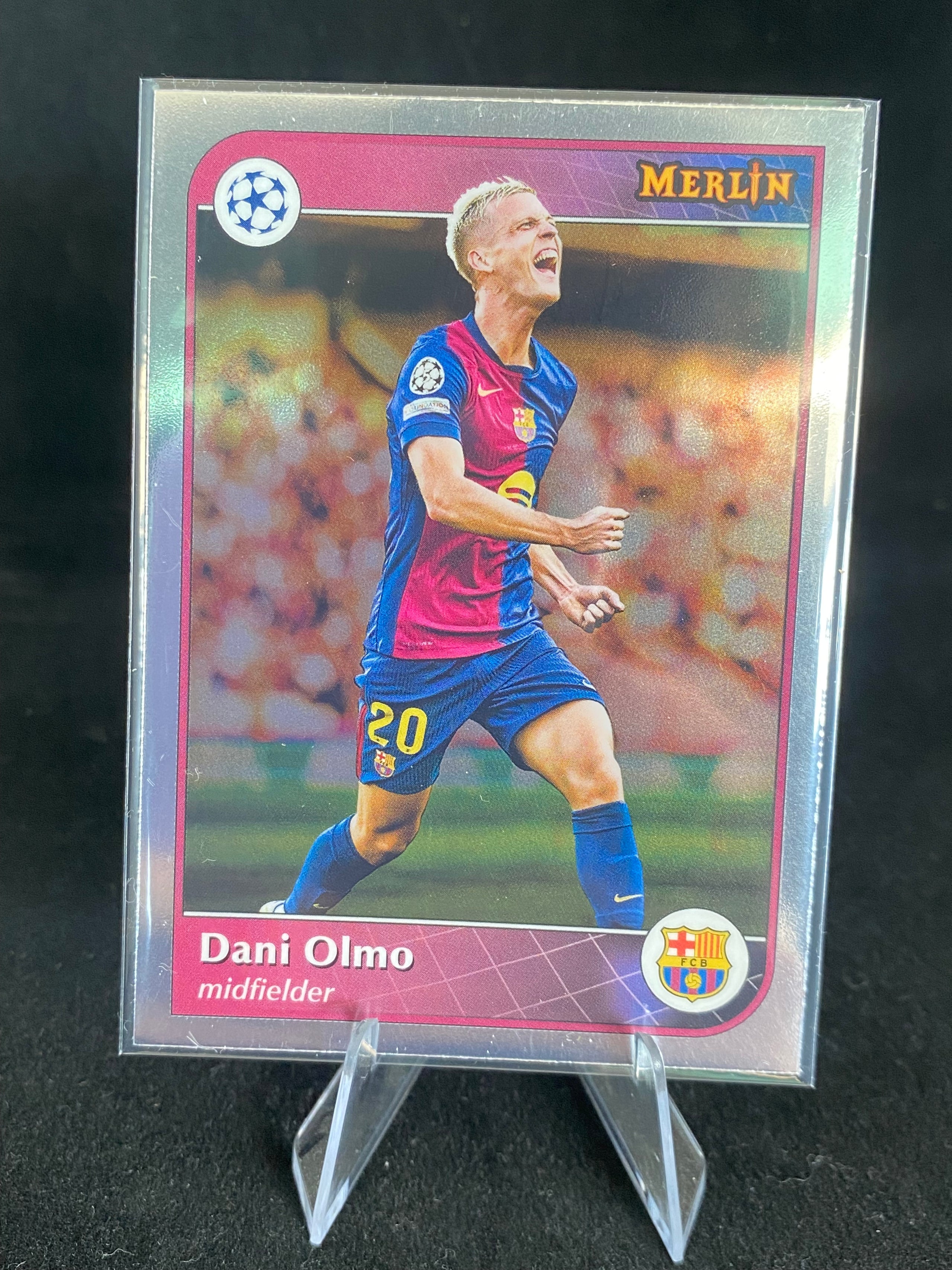 Topps UEFA Champions League 2025 - Dani Olmo - Merlin - RC - Rookie Card - 198