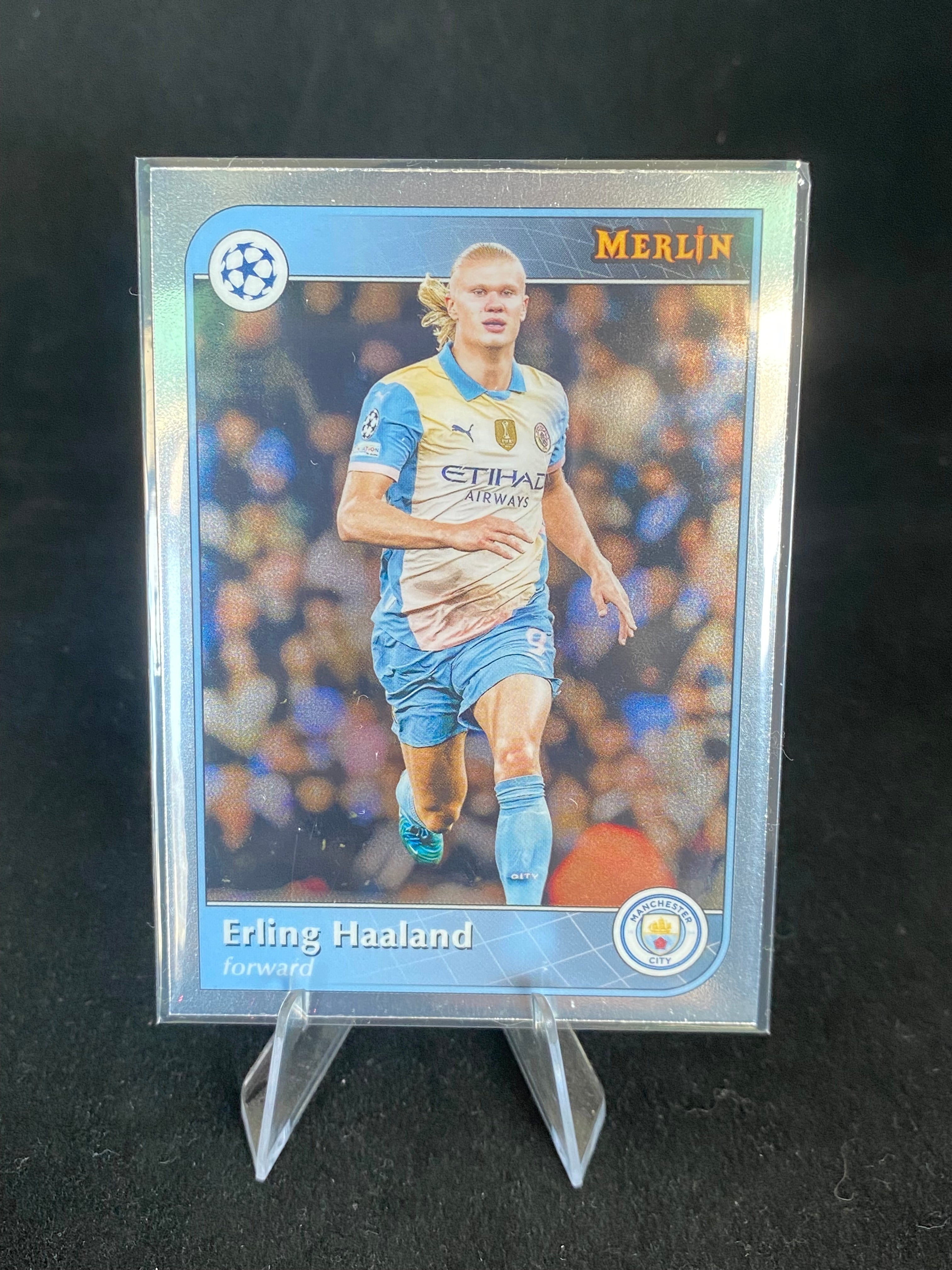 Topps UEFA Champions League 2025 -  Erling Haaland -  Merlin - 73