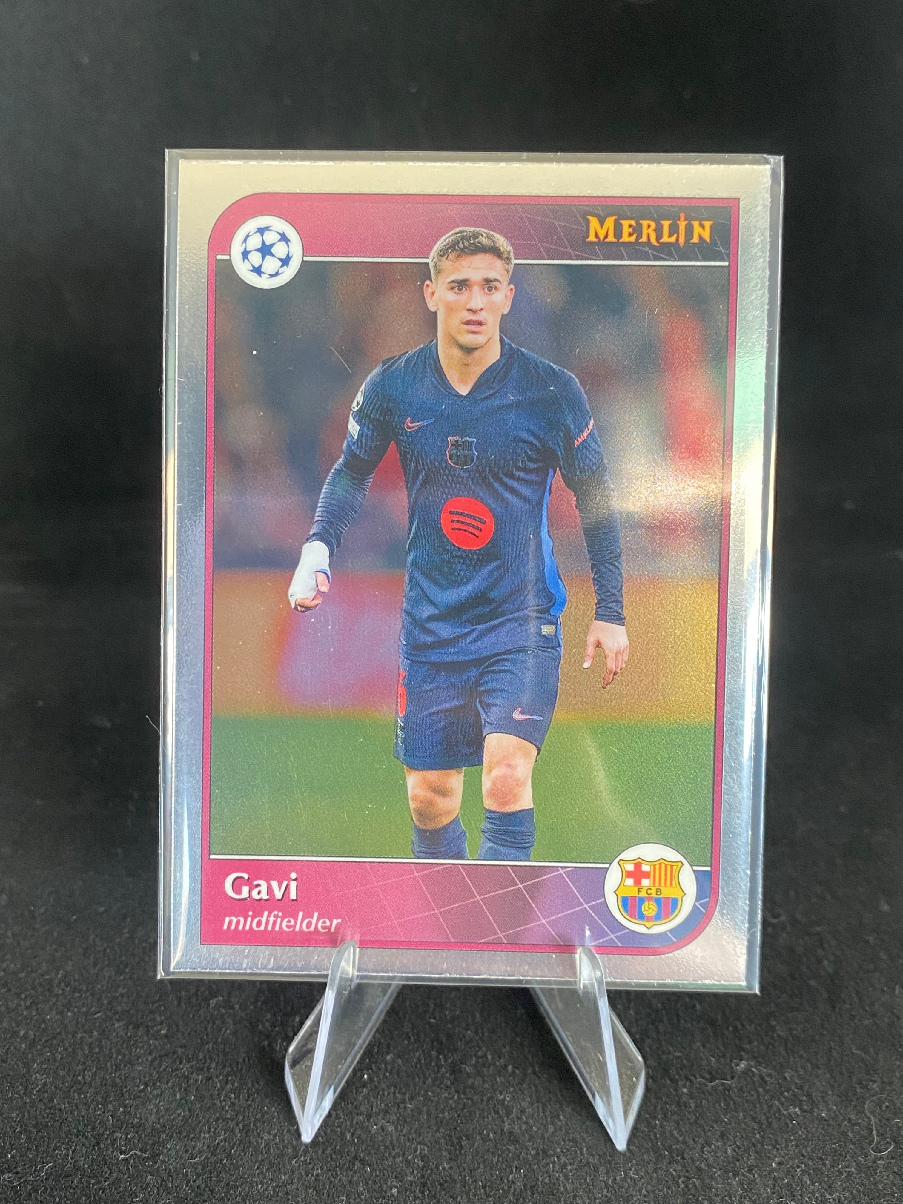 Topps UEFA Champions League 2025 - Gavi - Merlin - RC - Rookie Card - 6