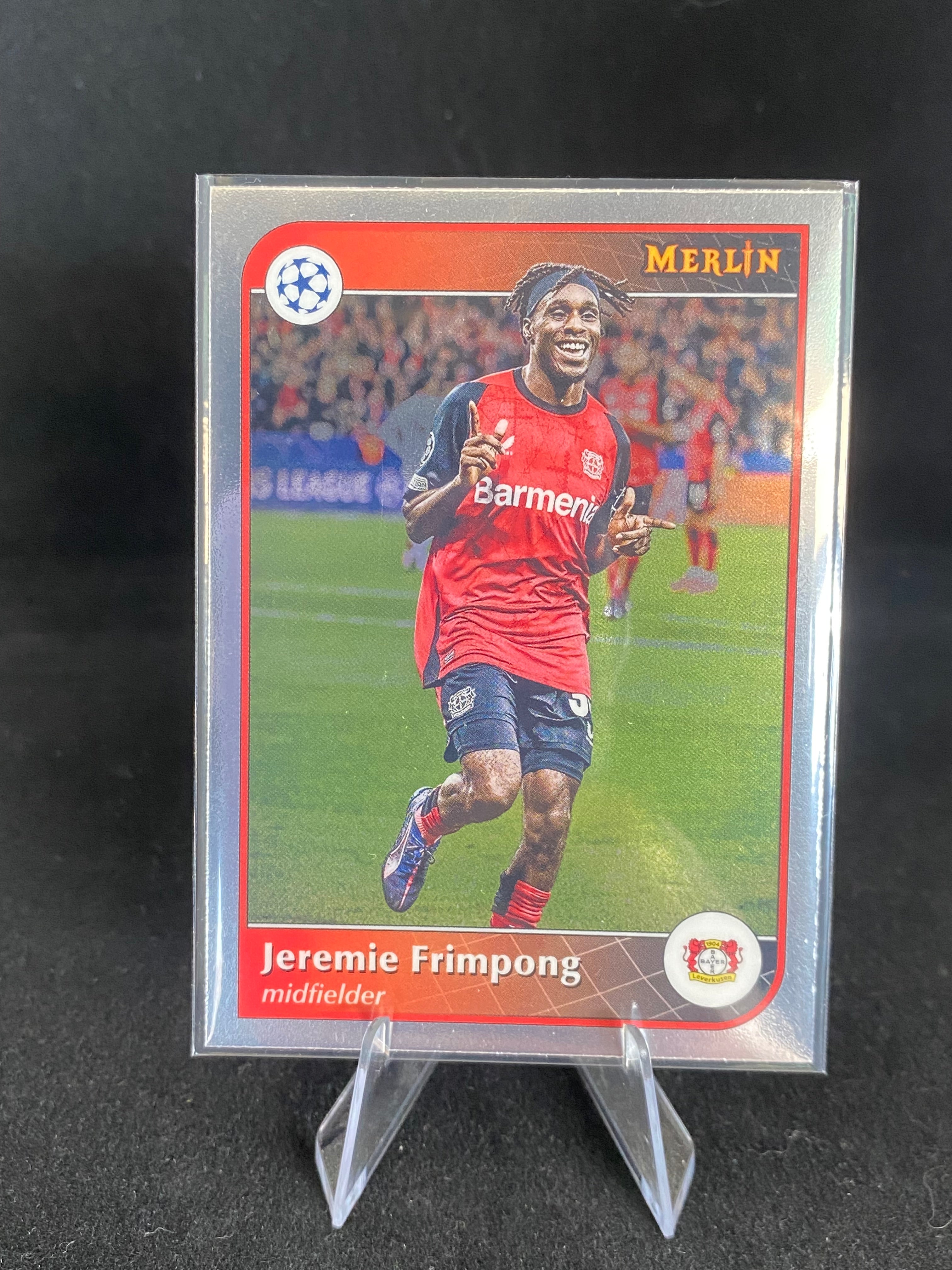 Topps UEFA Champions League 2025 - Jeremie Frimpong - Merlin -132