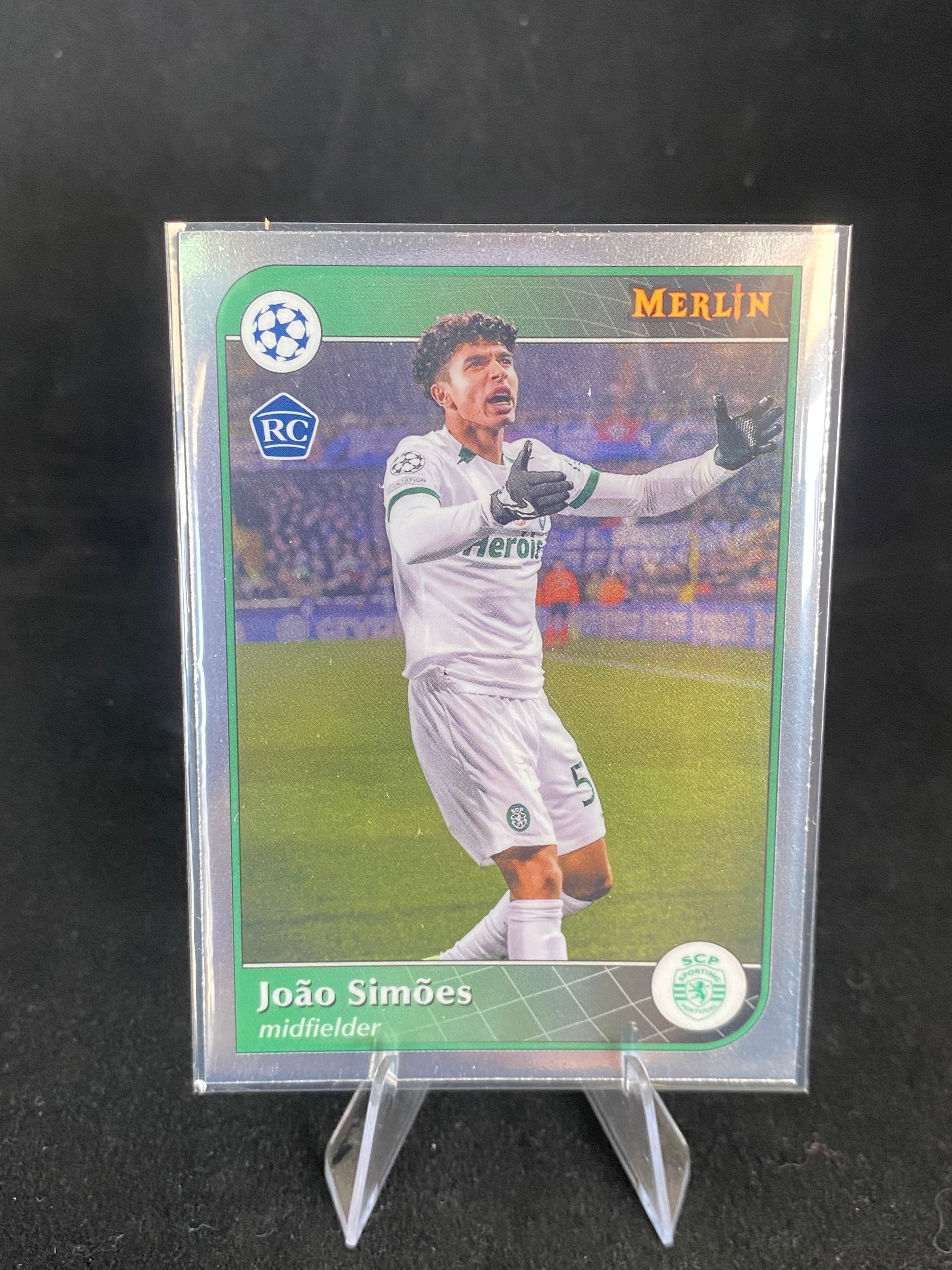 Topps UEFA Champions League 2025 -  Joao Simoes - Merlin - RC - Rookie Card - 160