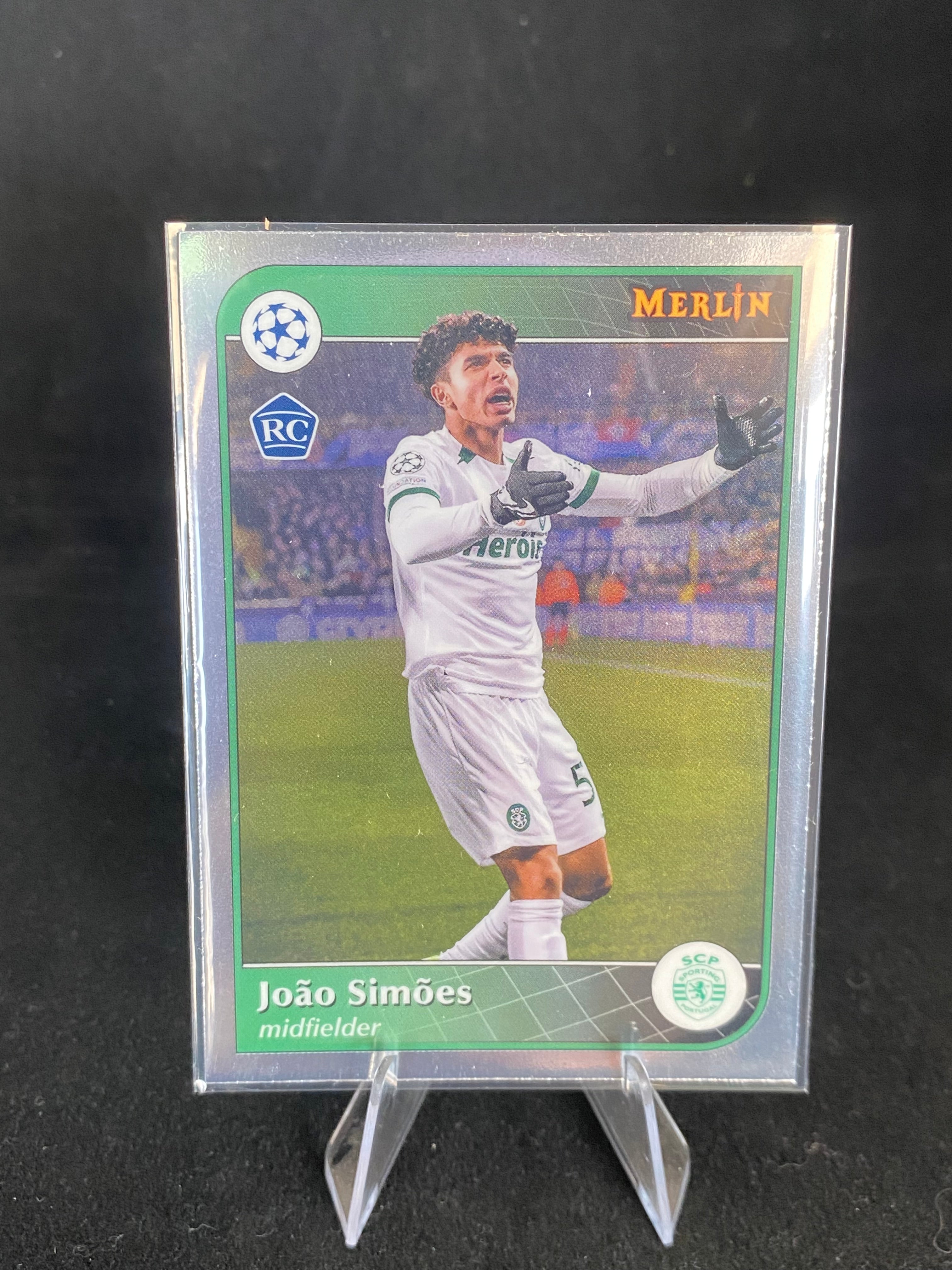 Topps UEFA Champions League 2025 -  Joao Simoes - Merlin - RC - Rookie Card - 160