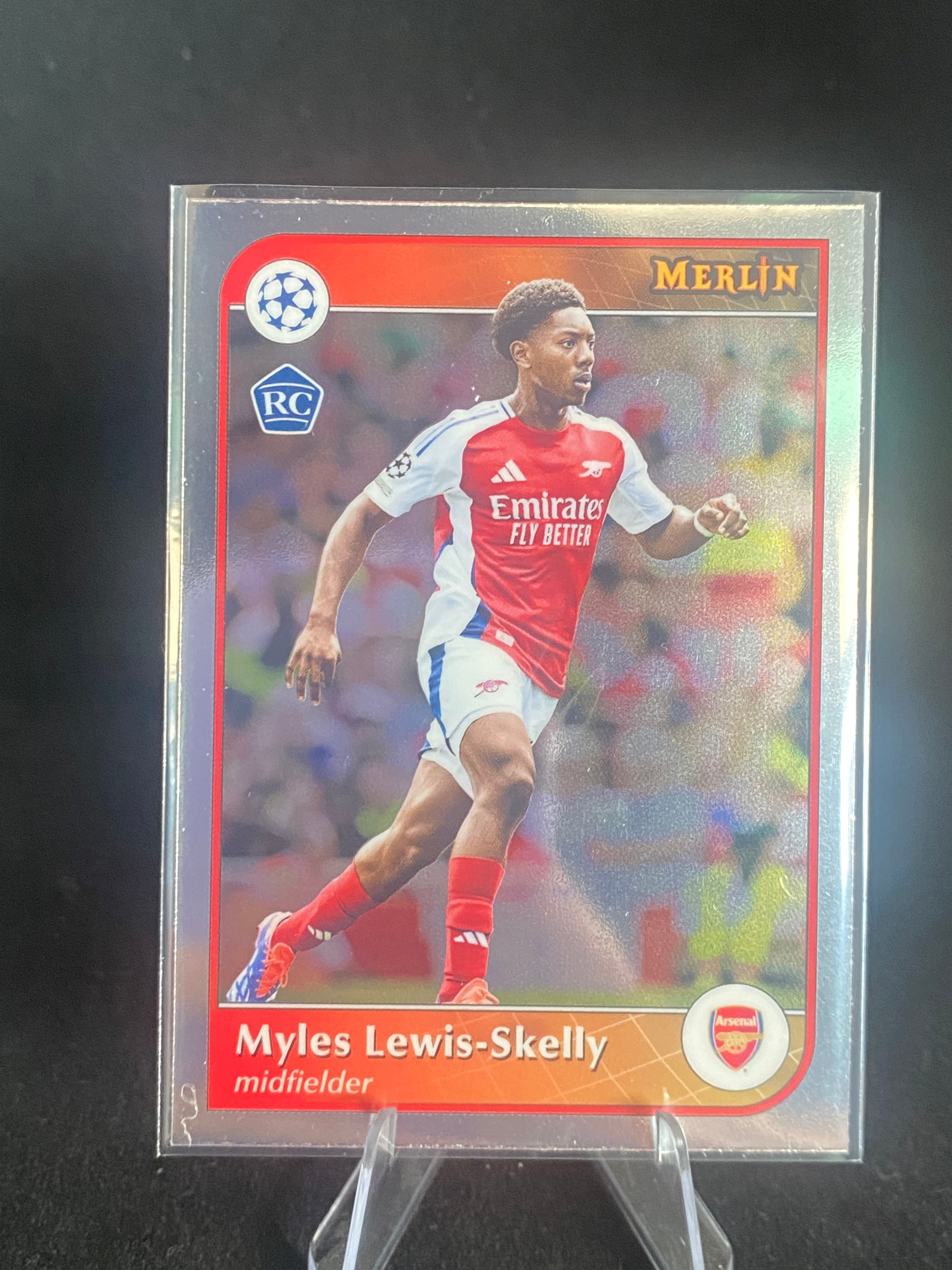 Topps UEFA Champions League 2025 - Myles Lewis-Skelly - Merlin - RC - Rookie Card - 49
