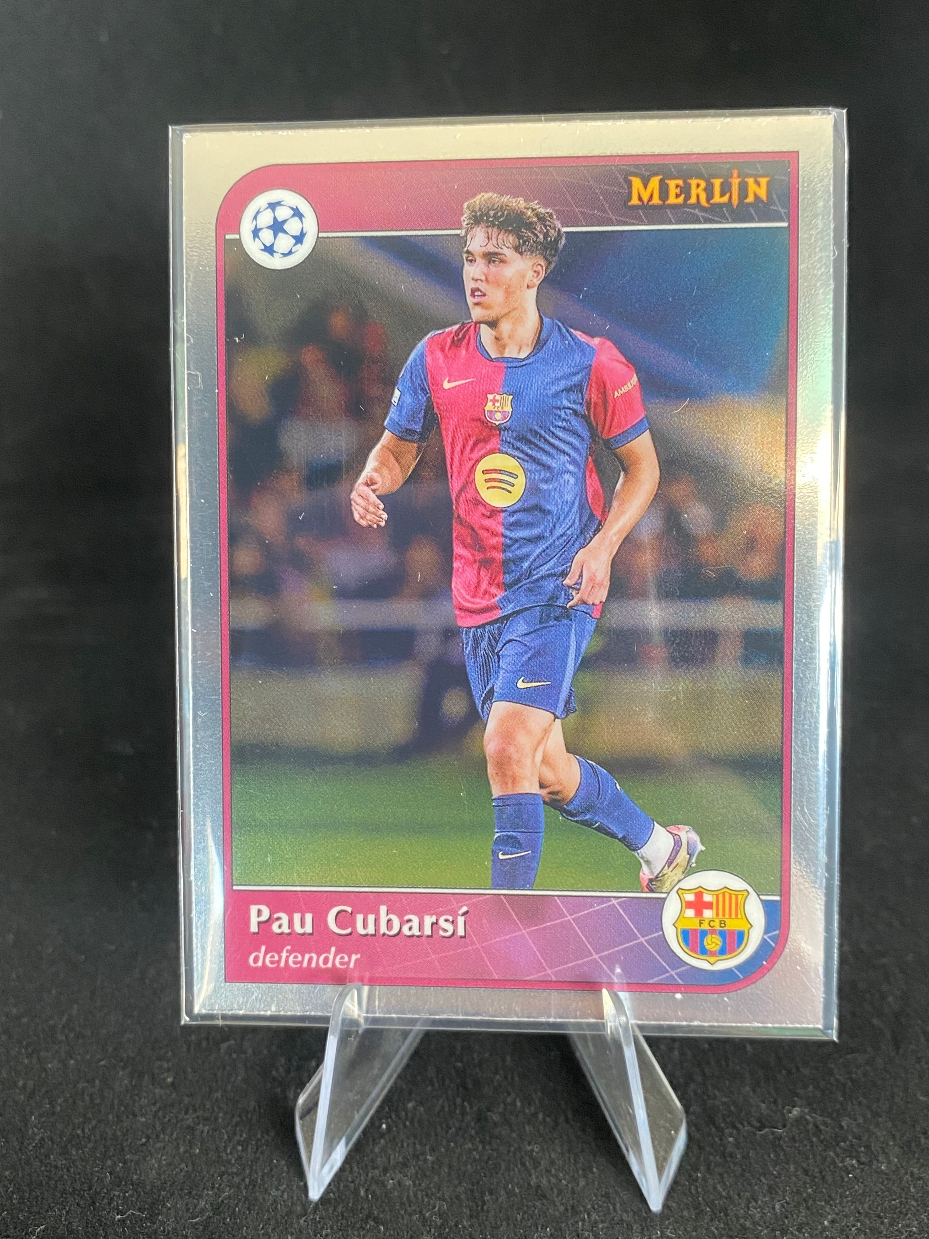 Topps UEFA Champions League 2025 - Pau Cubarsi - Merlin - RC - Rookie Card - 2