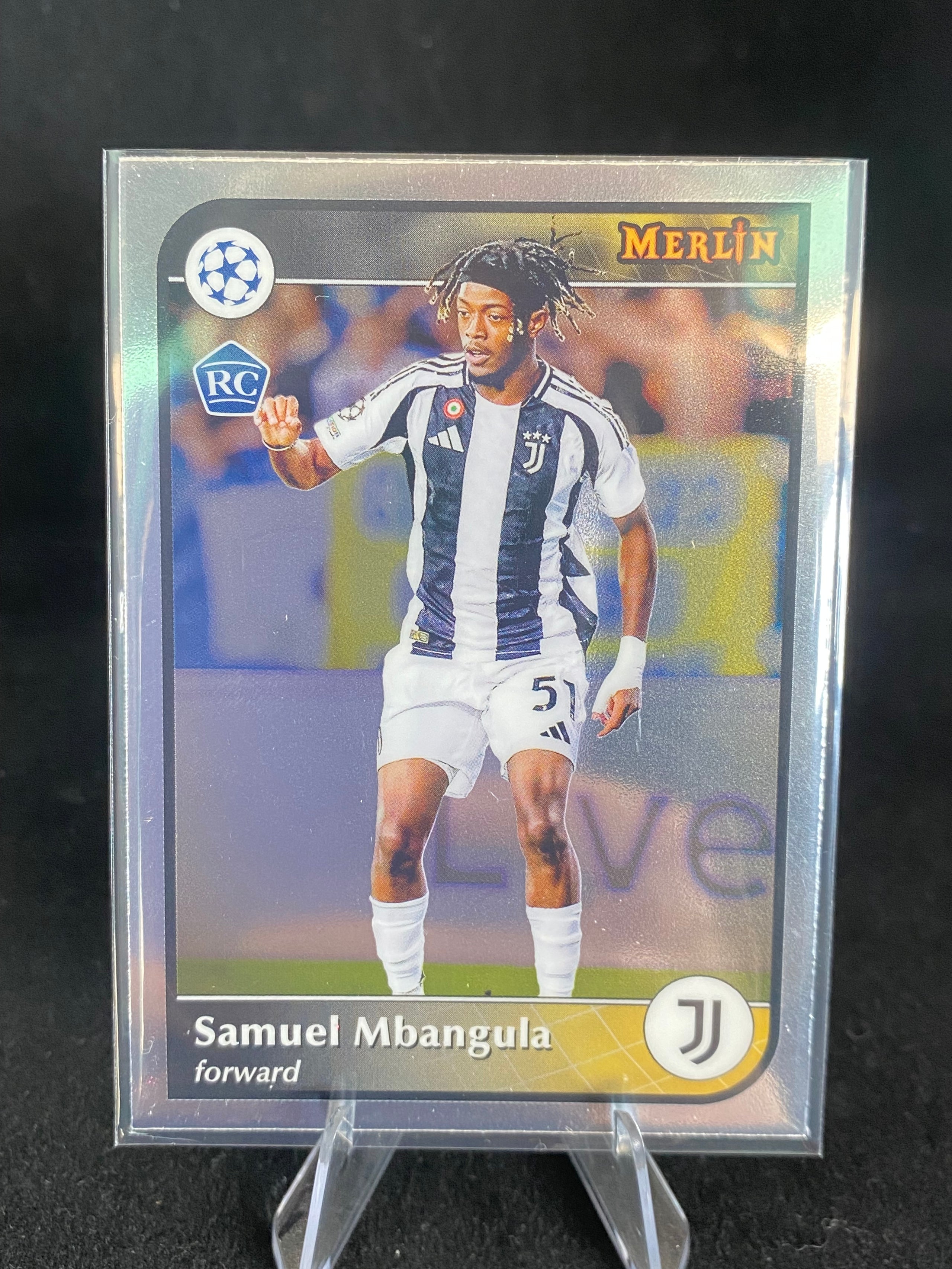 Topps UEFA Champions League 2025 - Samuel Mbangula - Merlin - RC - Rookie Card - 51