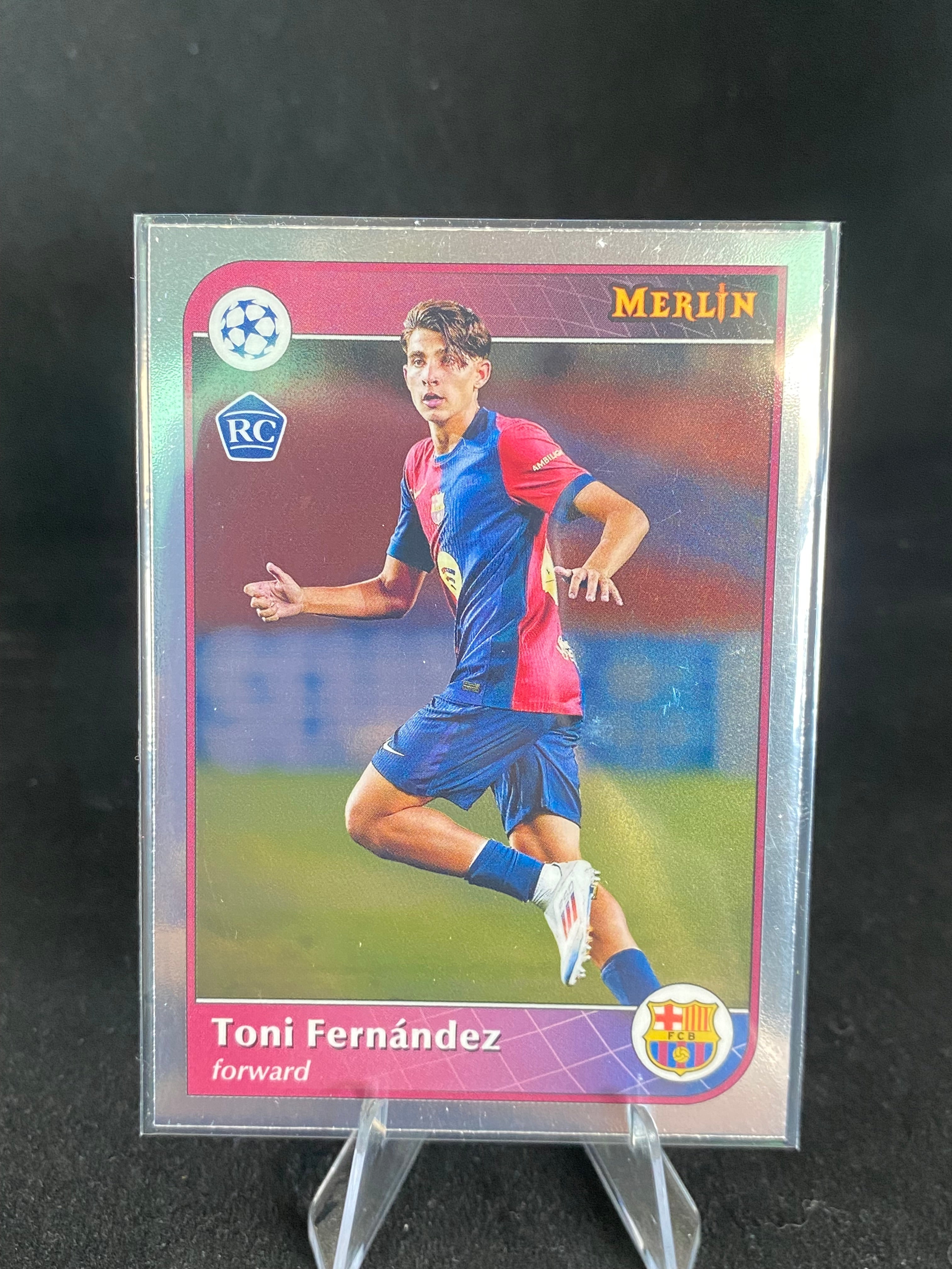 Topps UEFA Champions League 2025 - Toni Fernandez -Merlin - RC - Rookie Card - 35
