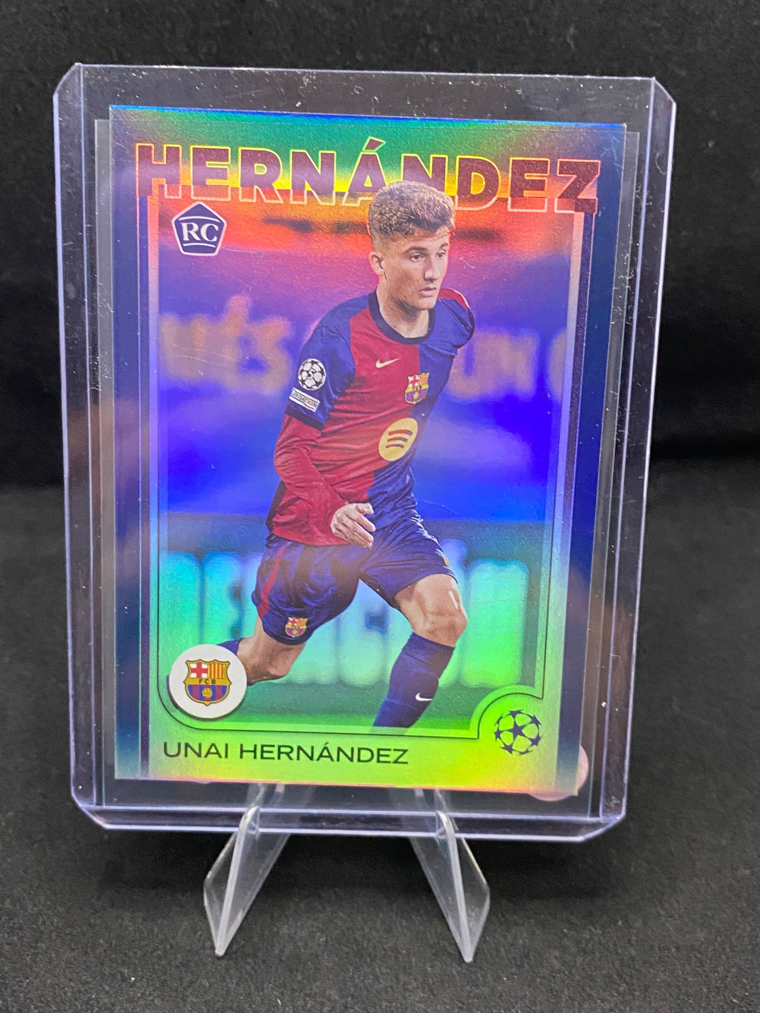 Topps UEFA Champions League 2025 - Unai Hernandez - RC - Rookie - 189/275 - 52