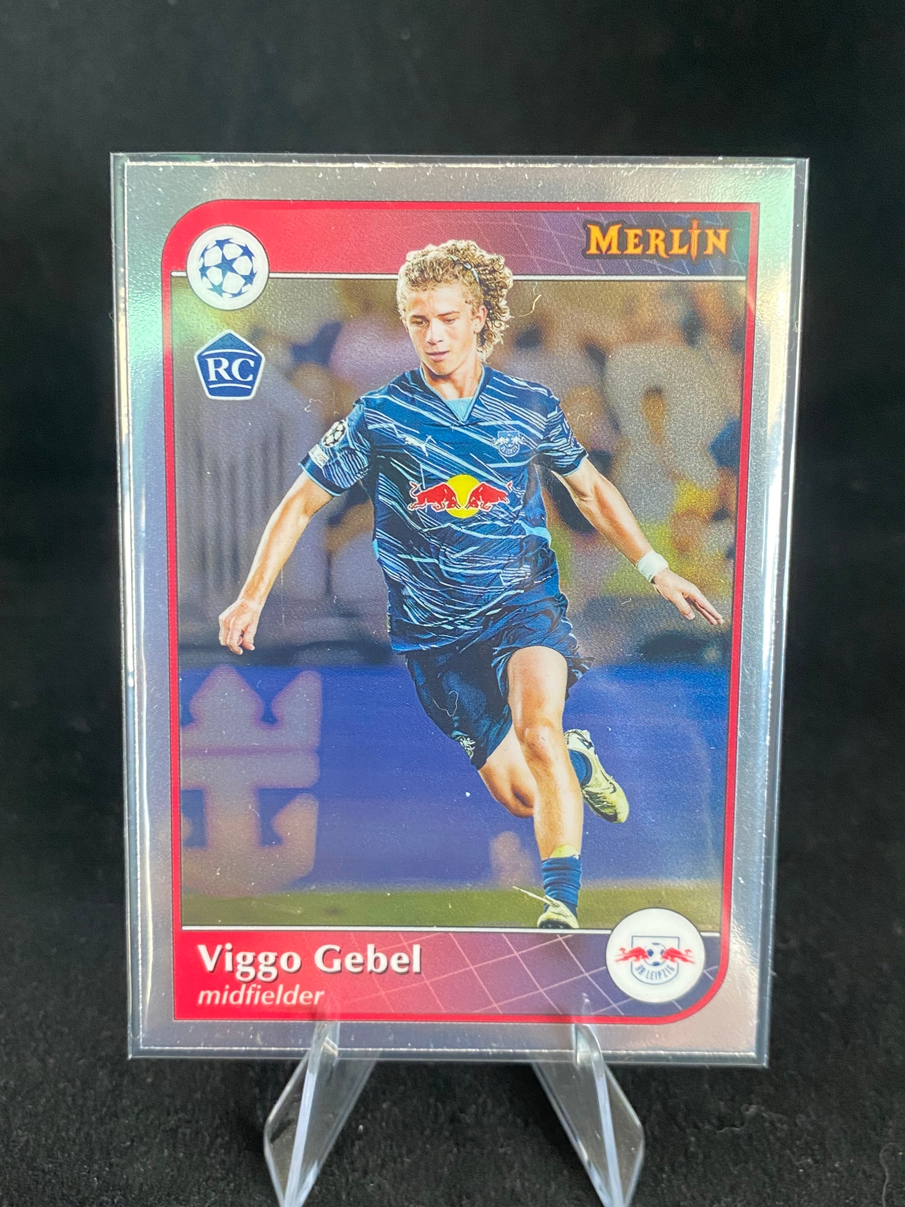 Topps UEFA Champions League 2025 - Viggo Gebel -Merlin - RC - Rookie Card - 74