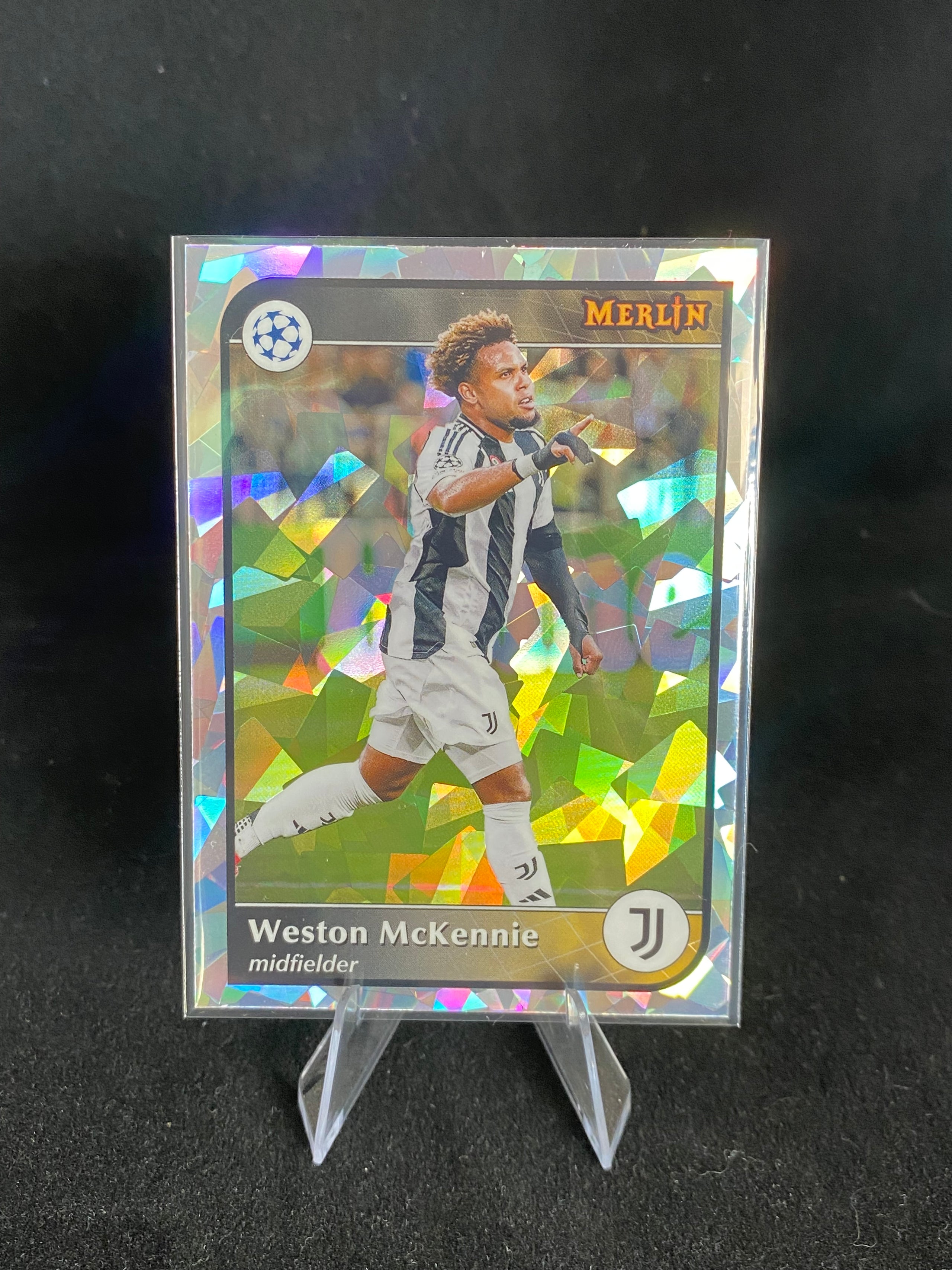 Topps UEFA Champions League 2025 - Weston Mckennie - Merlin - 175