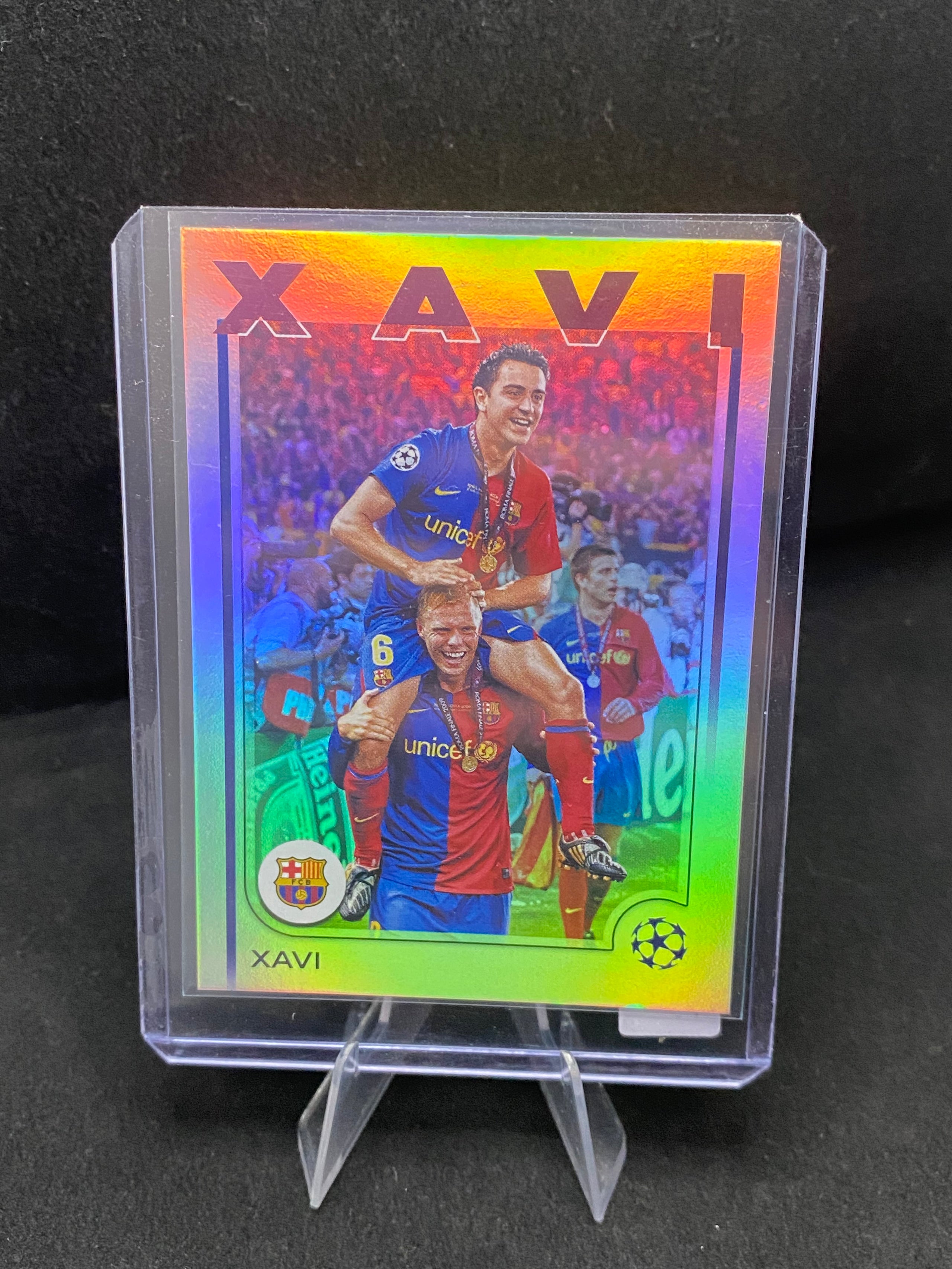 Topps UEFA Champions League 2025 - Xavi (Image Variation) SSP 6