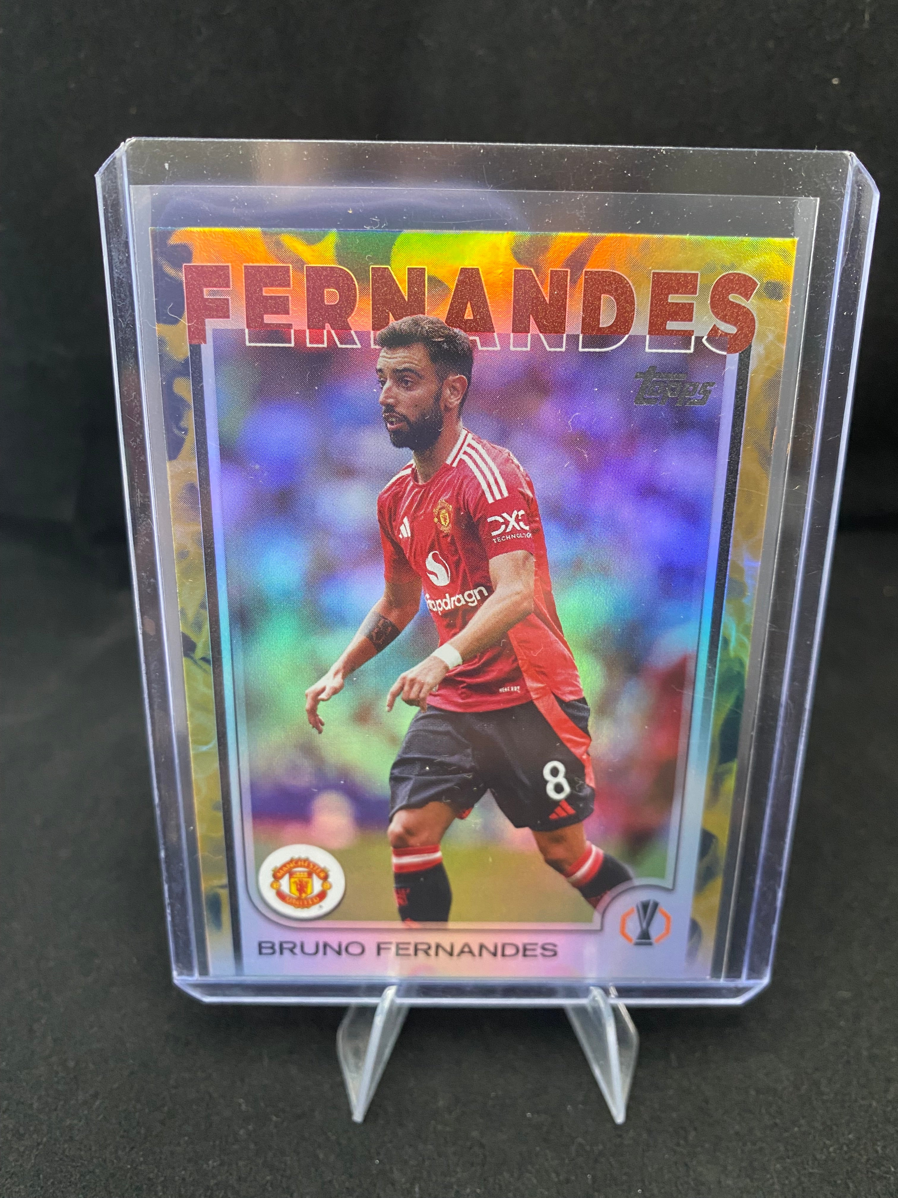Topps UEFA Europa League 2025 - Bruno Fernandes - 38/50 - 152