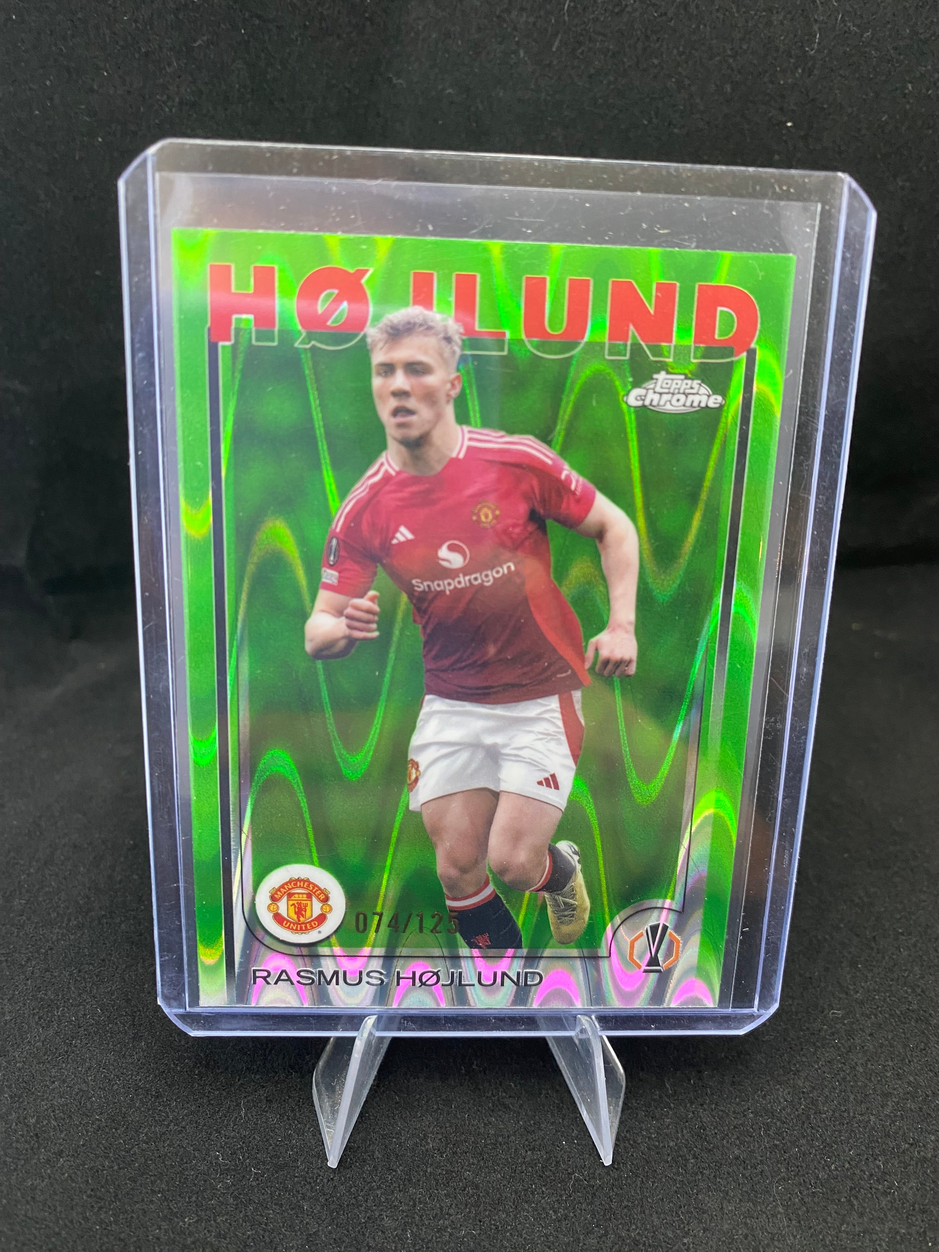 Topps UEFA Europa League 2025 - Rasmus Hojlnund - 074/125 - 184