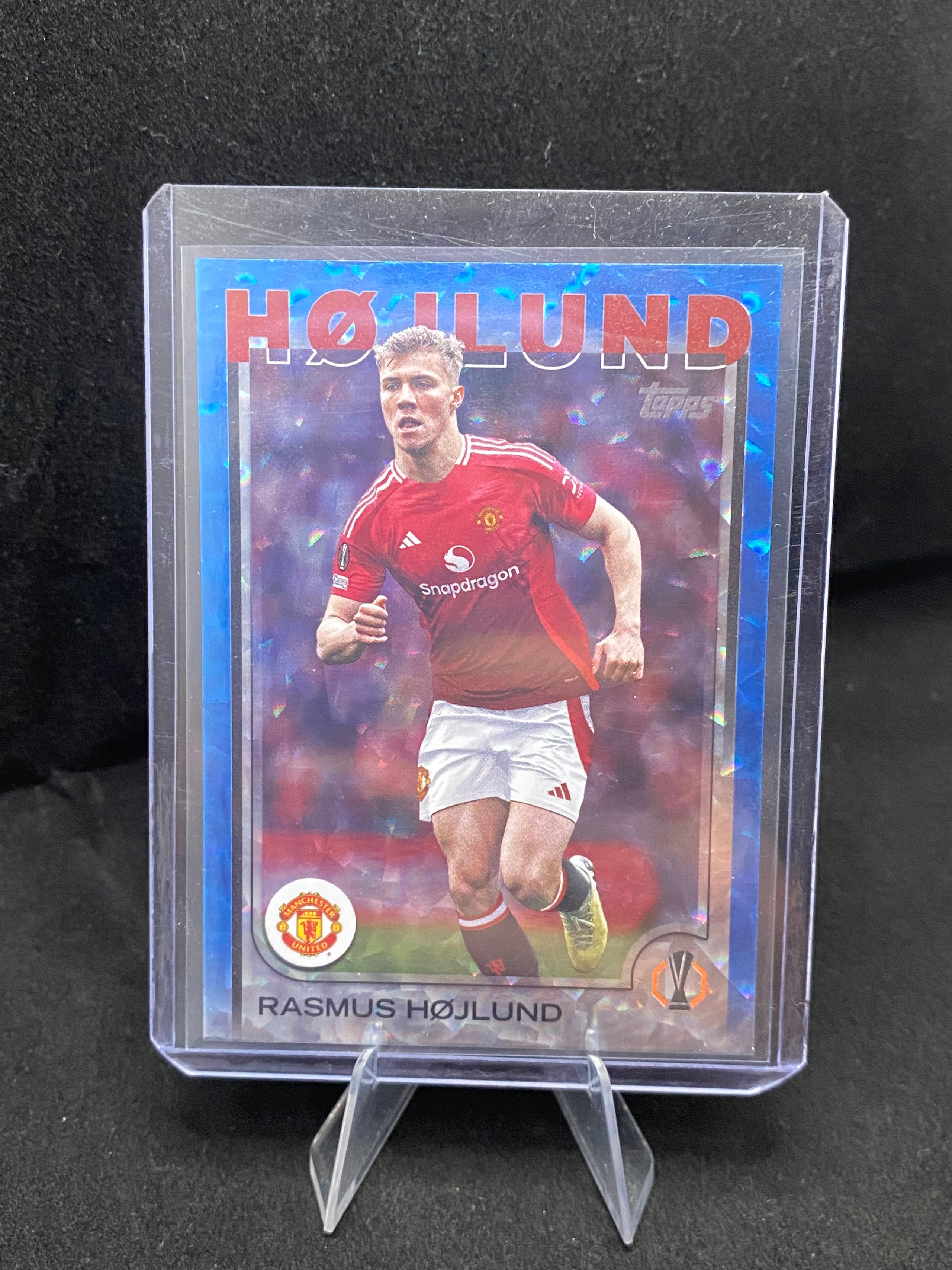 Topps UEFA Europa League 2025 - Rasmus Hojlund - 30/75 - 184