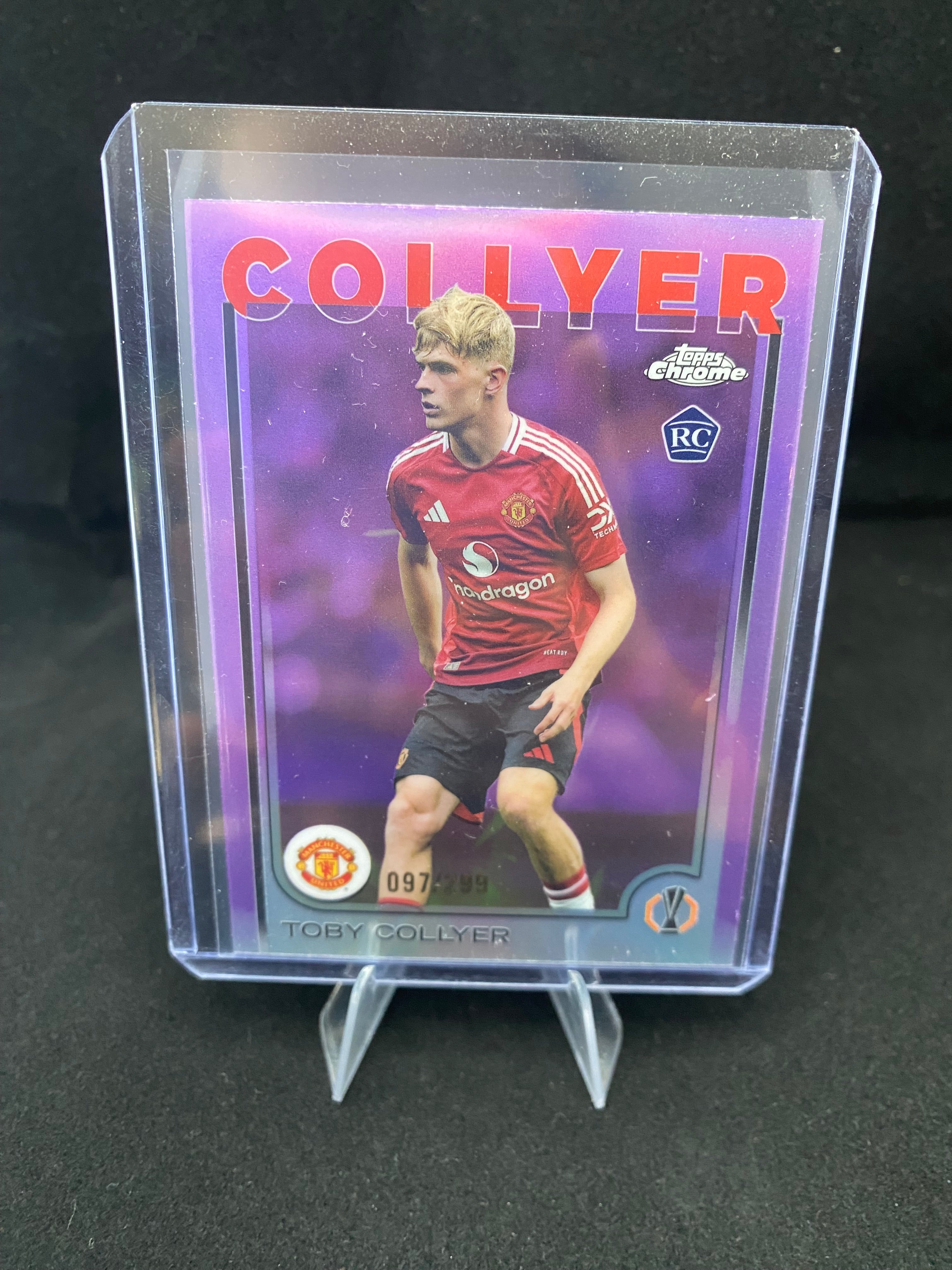 Topps UEFA Europa League 2025 - Toby Collyer - RC - Rookie - 097/299 - 18
