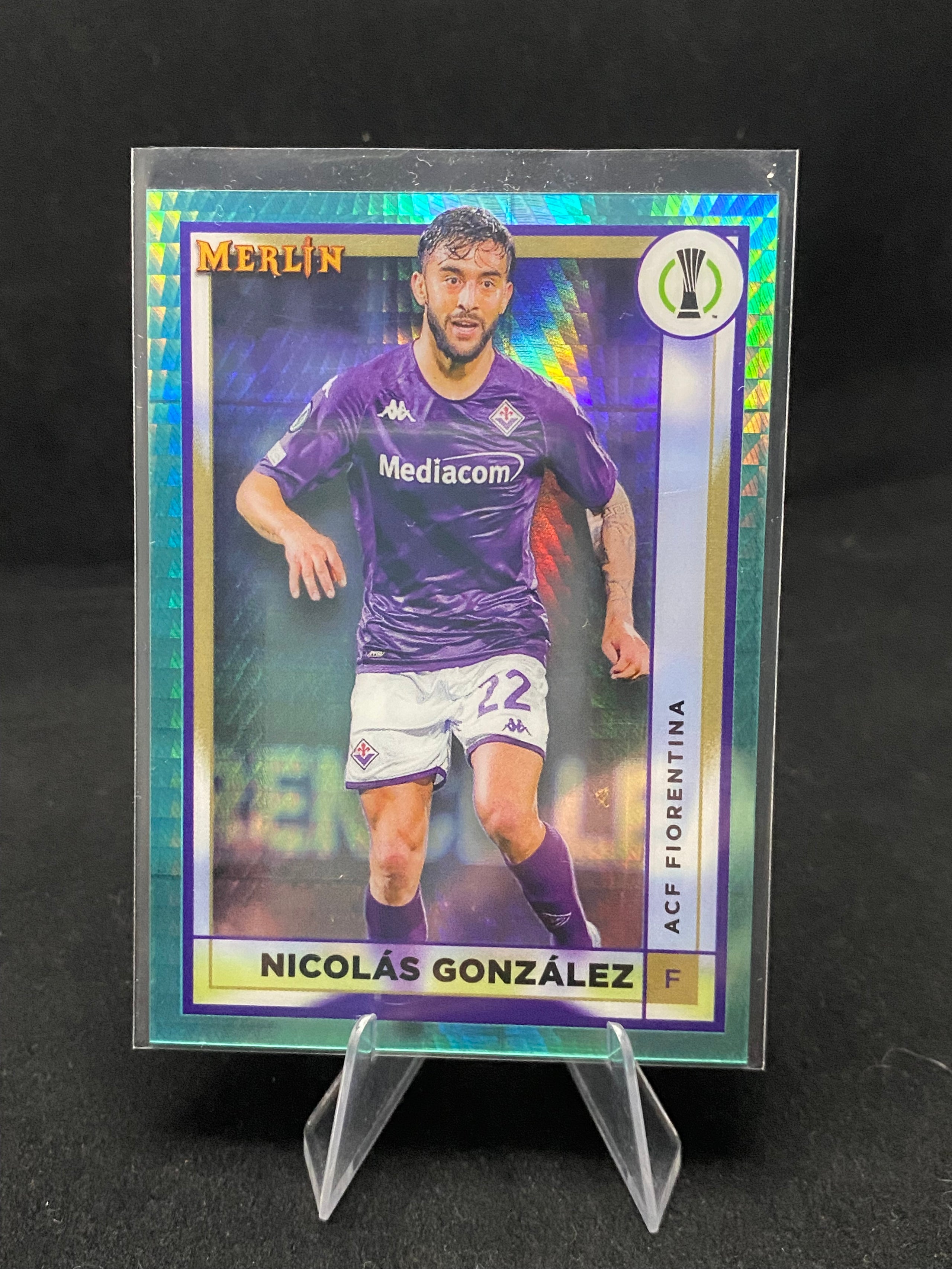 Topps UEFA Europe League 2023 - Nicolas Gonzalez - Merlin - 5