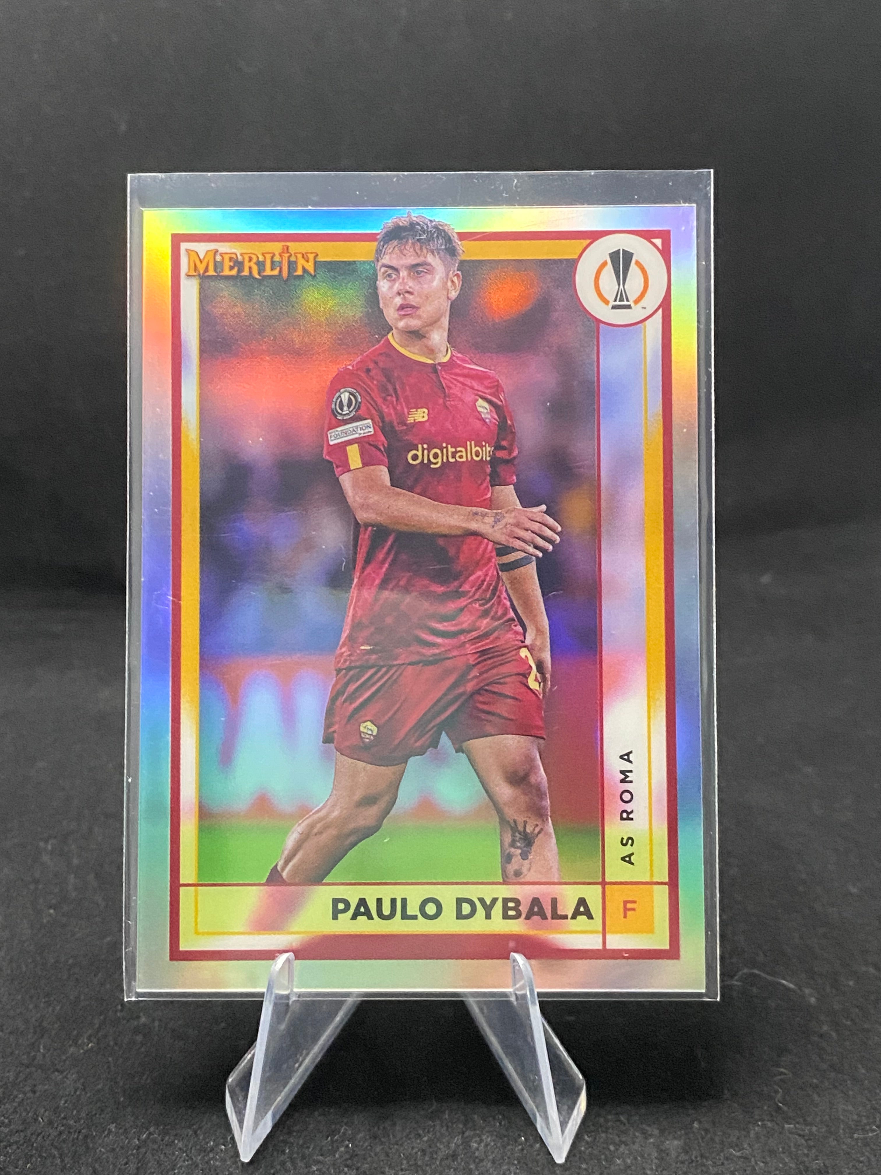 Topps UEFA Europe League 2023 -  Paulo Dybala - Merlin - 23 - Refractor 