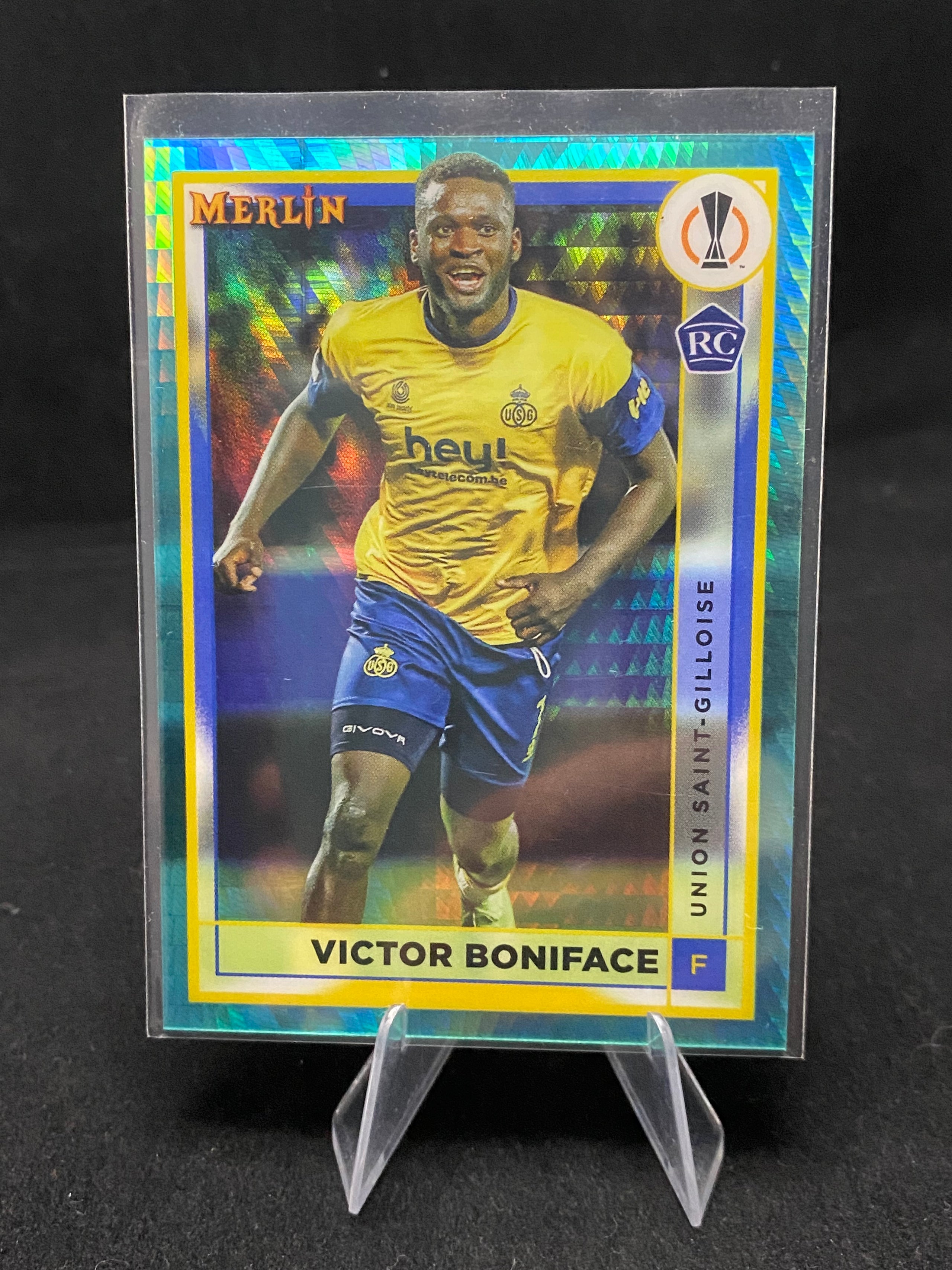 Topps UEFA Europe League 2023 - Victor Boniface - Merlin - RC -Rookie Card - 142