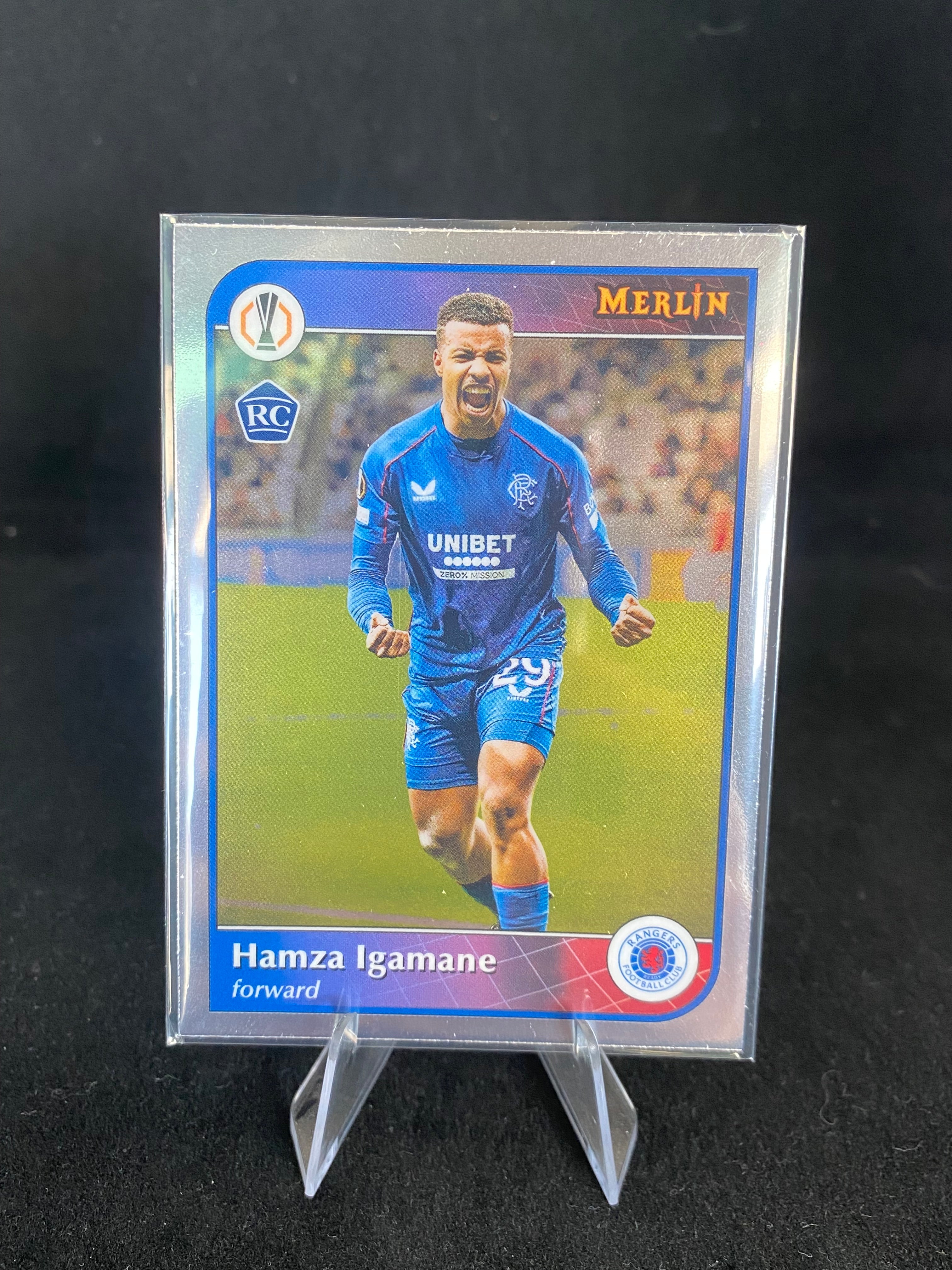 Topps UEFA Europe League 2025 - Hamza Igamane - RC - Rookie Card - Merlin - 120