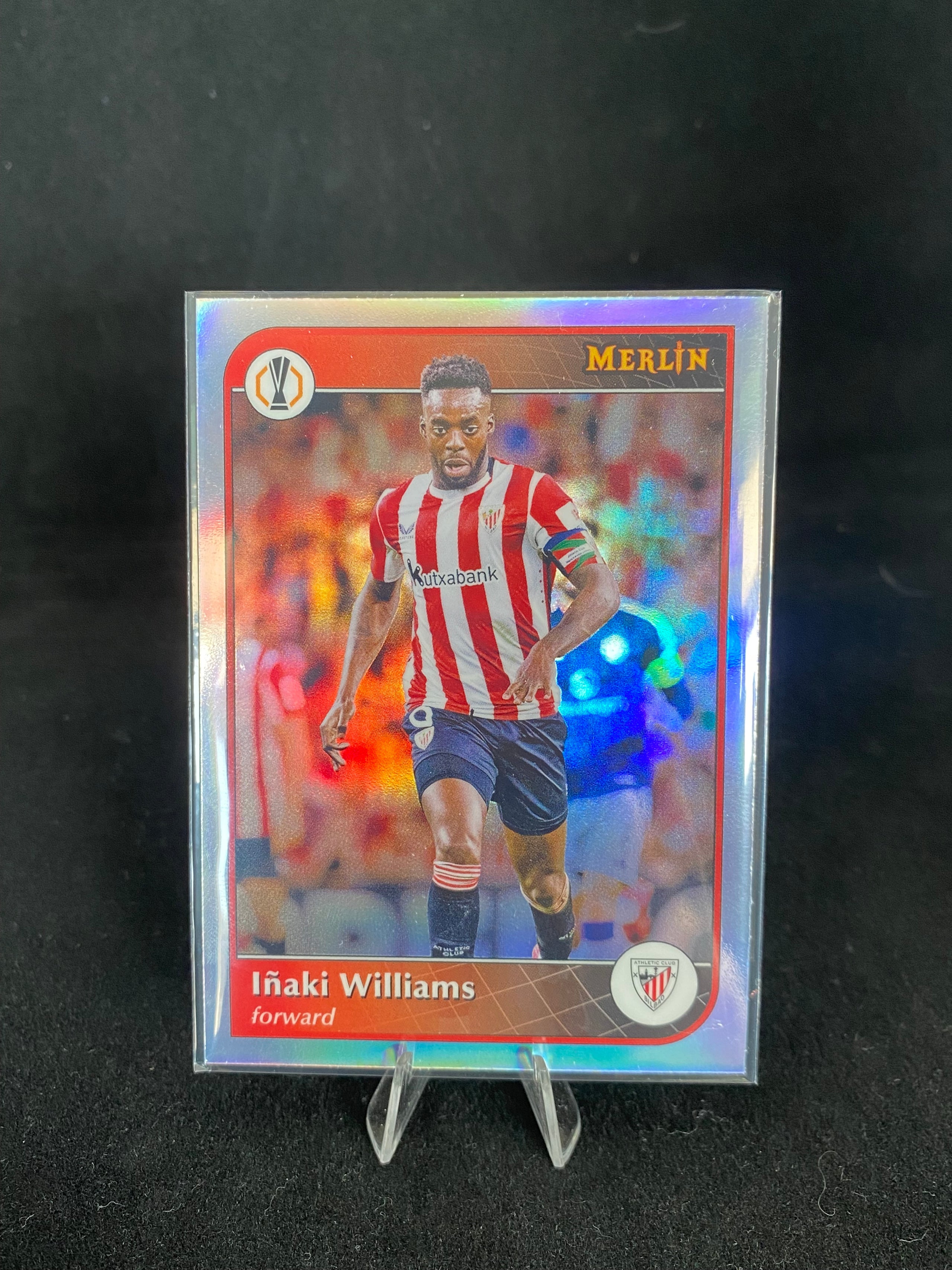 Topps UEFA Europe League 2025 - Inaki Williams - Merlin - Refractor - 104