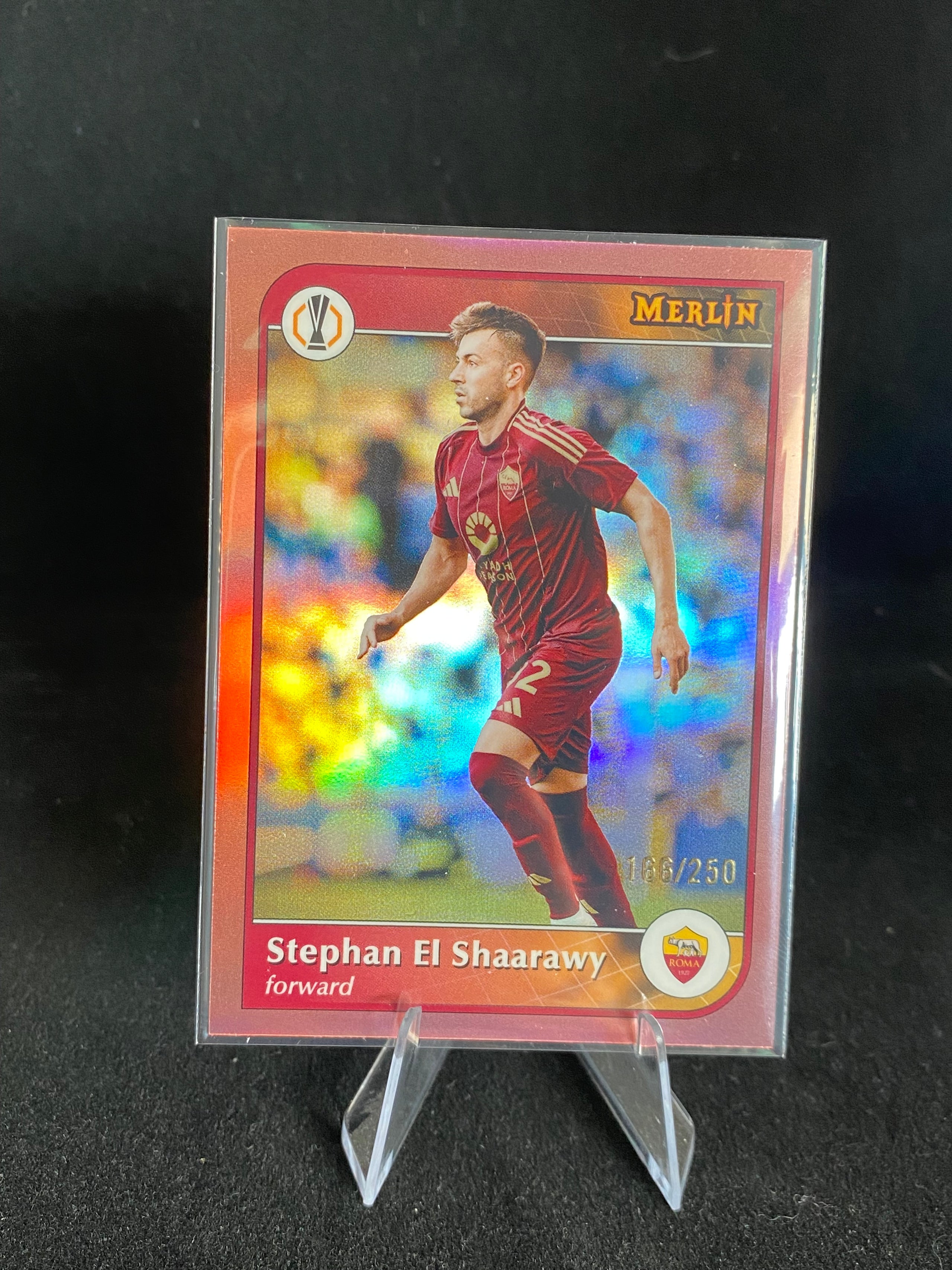 Topps UEFA Europe League 2025 - Stephan El Shaarawy - Merlin - 166/250 -92