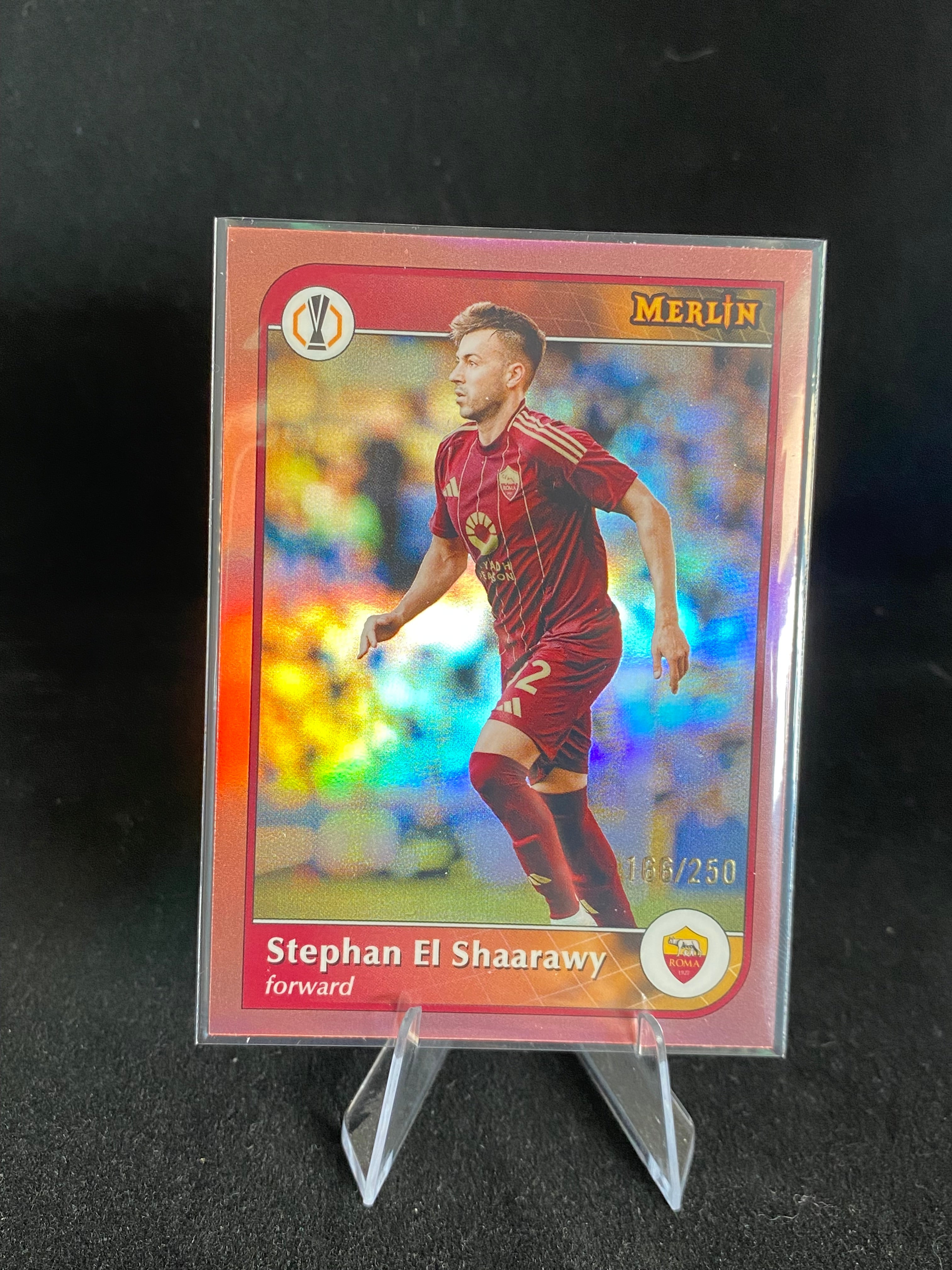 Topps UEFA Europe League 2025 - Stephan El Shaarawy - Merlin - 166/250 -92